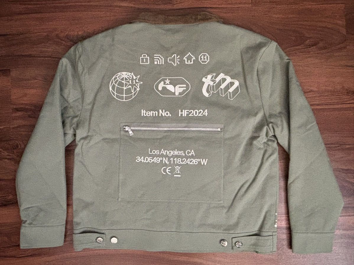 Homme + Femme La Homme Femme Evolution Work Jacket Green Size US M / EU 48-50 / 2 - 2 Thumbnail