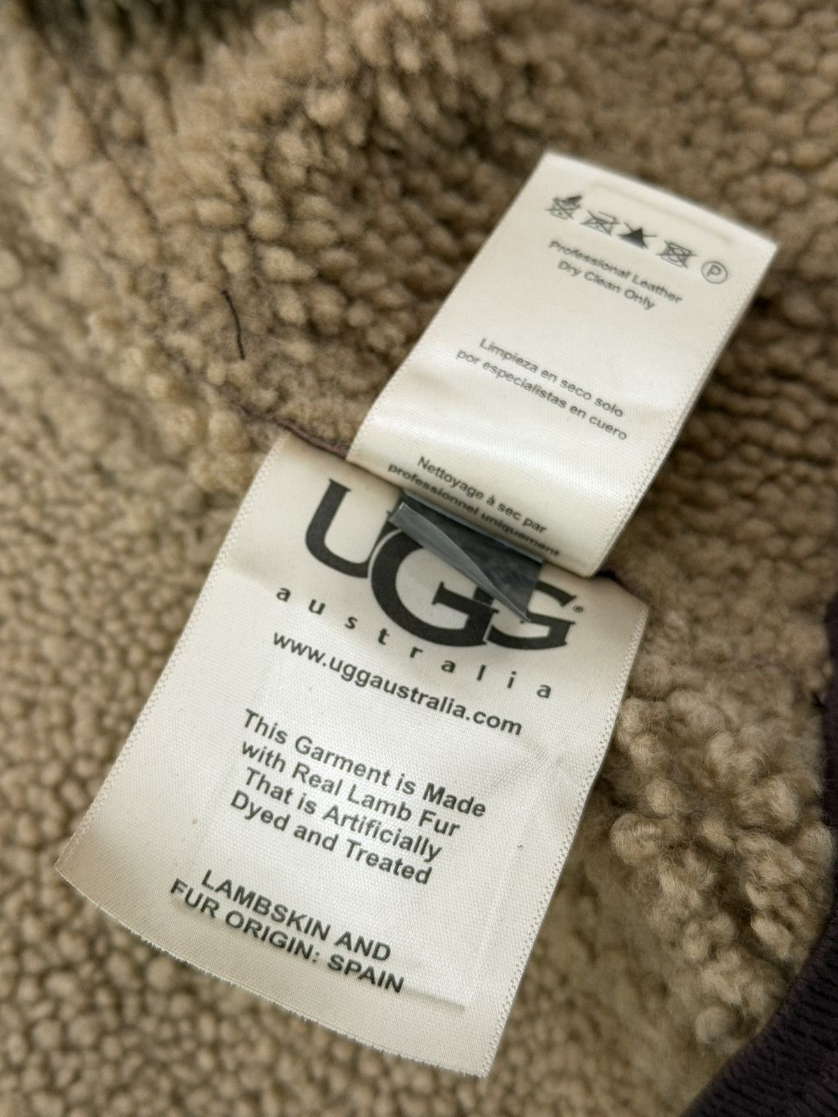 Ugg UGG Australia Genuine Soft Lambskin Shearling Bomber Jacket Size S / US 4 / IT 40 - 8 Thumbnail