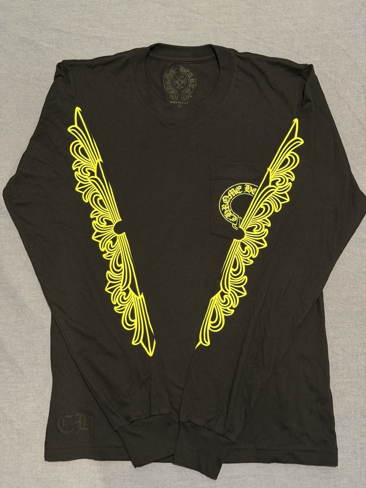 Chrome Hearts Roller skate 33 horseshoe long sleeve jersey | Grailed