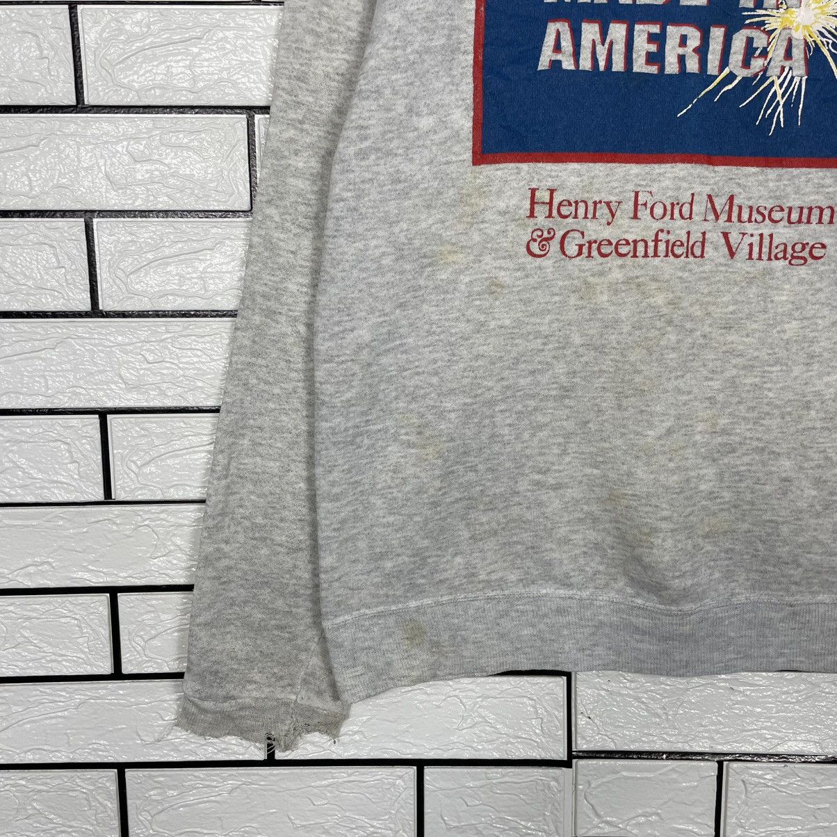 Vintage Vintage Distressed Henry Ford Museum Sweatshirt Size US M / EU 48-50 / 2 - 3 Thumbnail