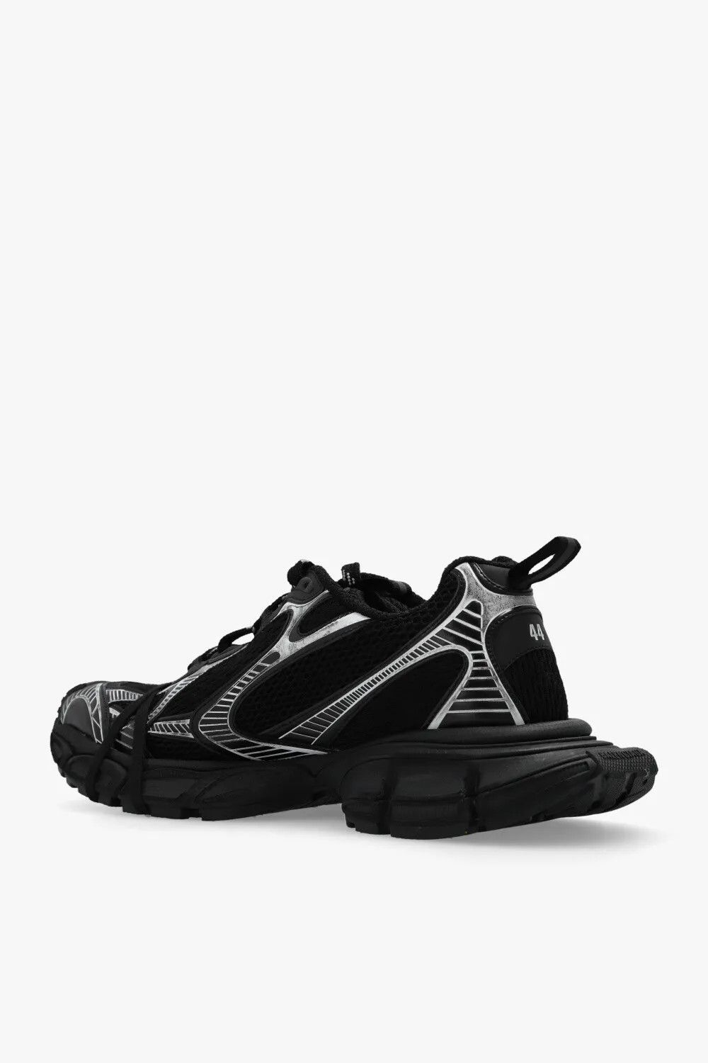 Balenciaga 3XL Men's Black/White Low Top Sneakers New
