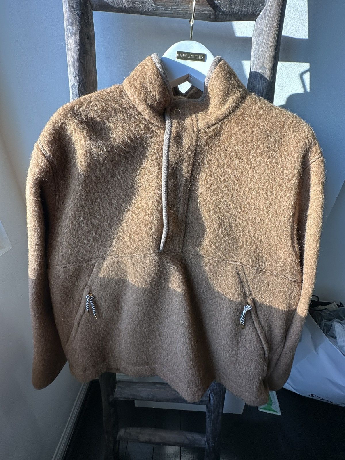 Aime Leon Dore Aime Leon Dore Alpaca Fleece Pullover Size US XL / EU 56 / 4 - 4 Thumbnail