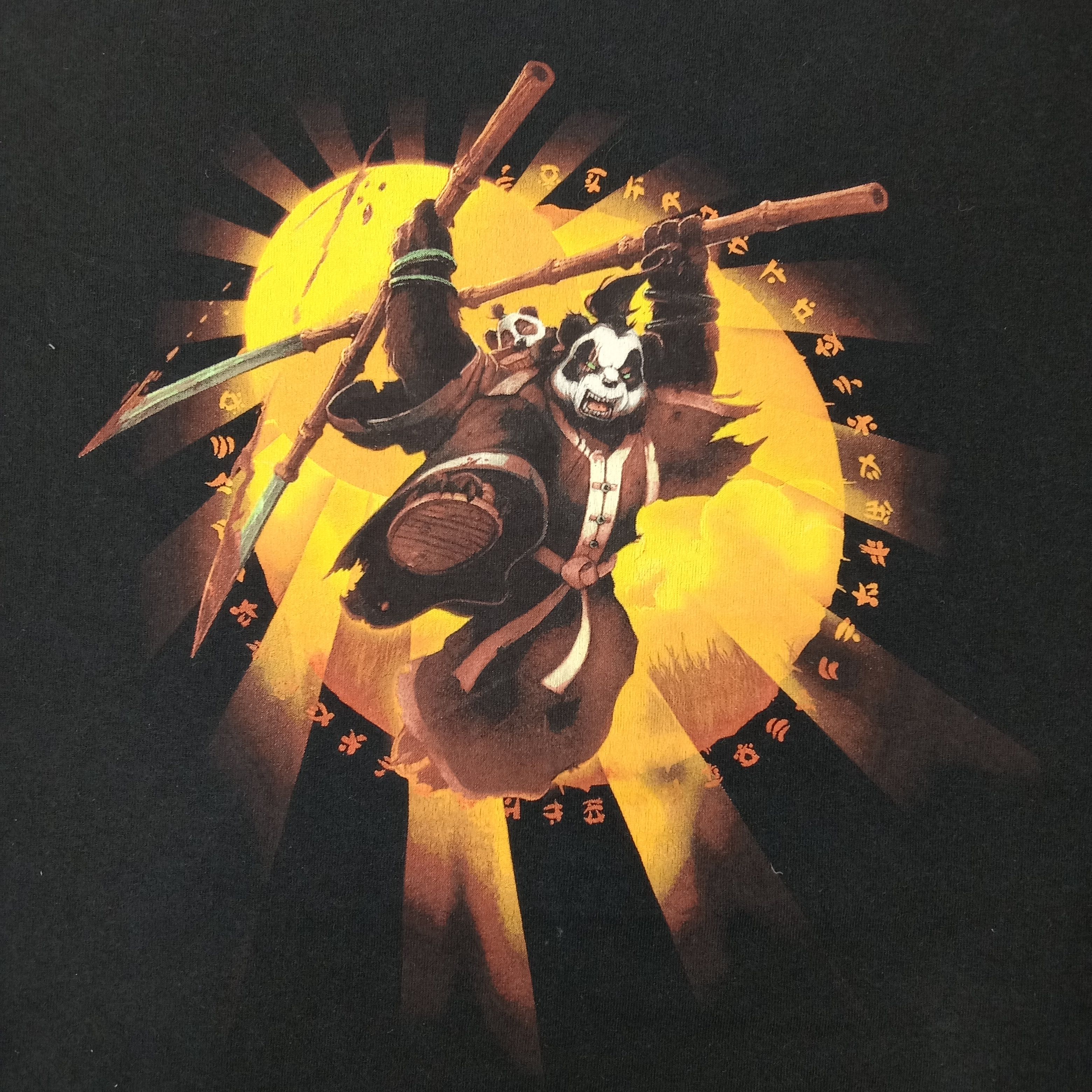 Playstation × The Game × Vintage Blizzard World of WarCraft Mists Of Pandaria Big Size Tshirt Size US XXL / EU 58 / 5 - 2 Thumbnail