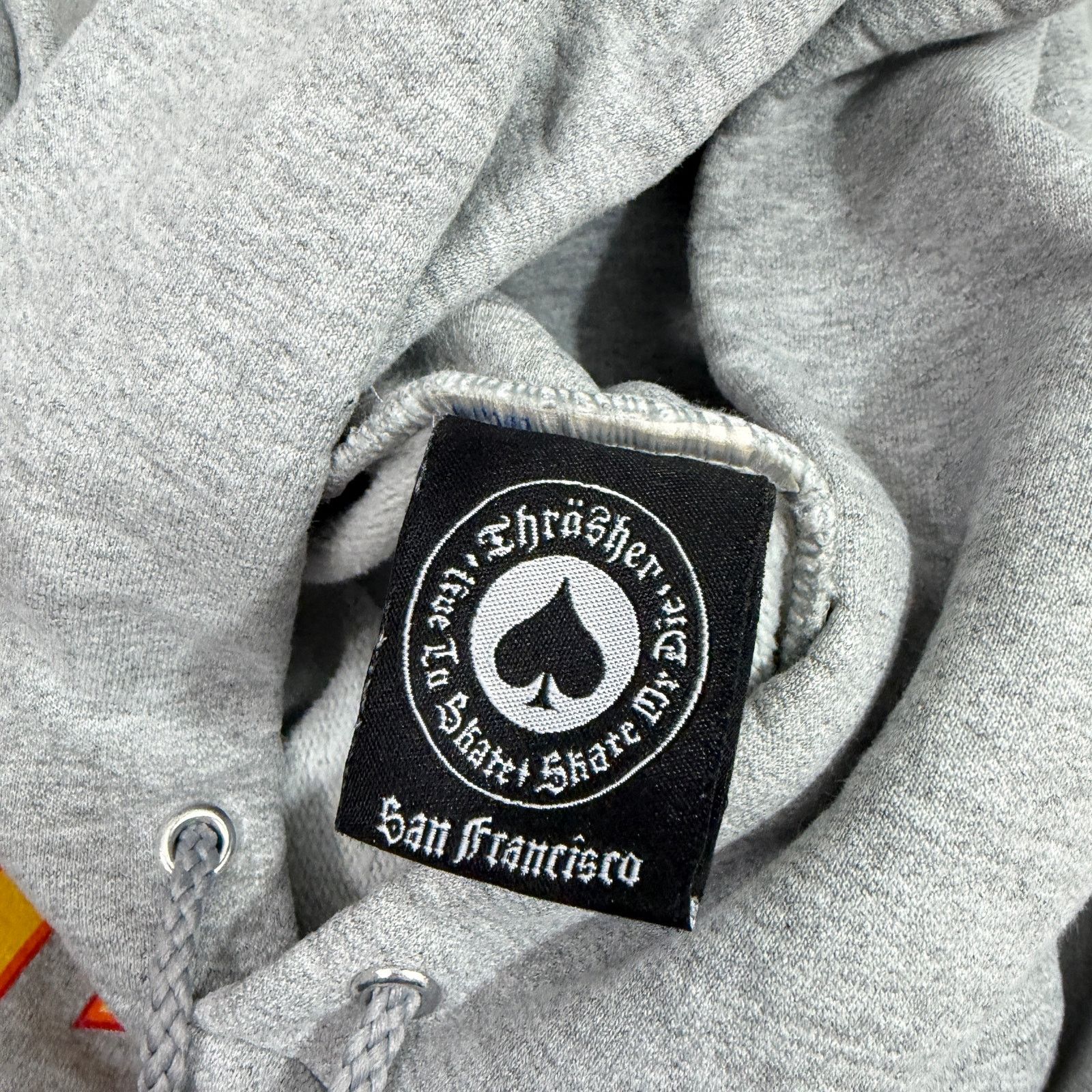 Thrasher Vintage Thrasher Hoodie Men's Medium Gray Sweatshirt Size US M / EU 48-50 / 2 - 5 Thumbnail