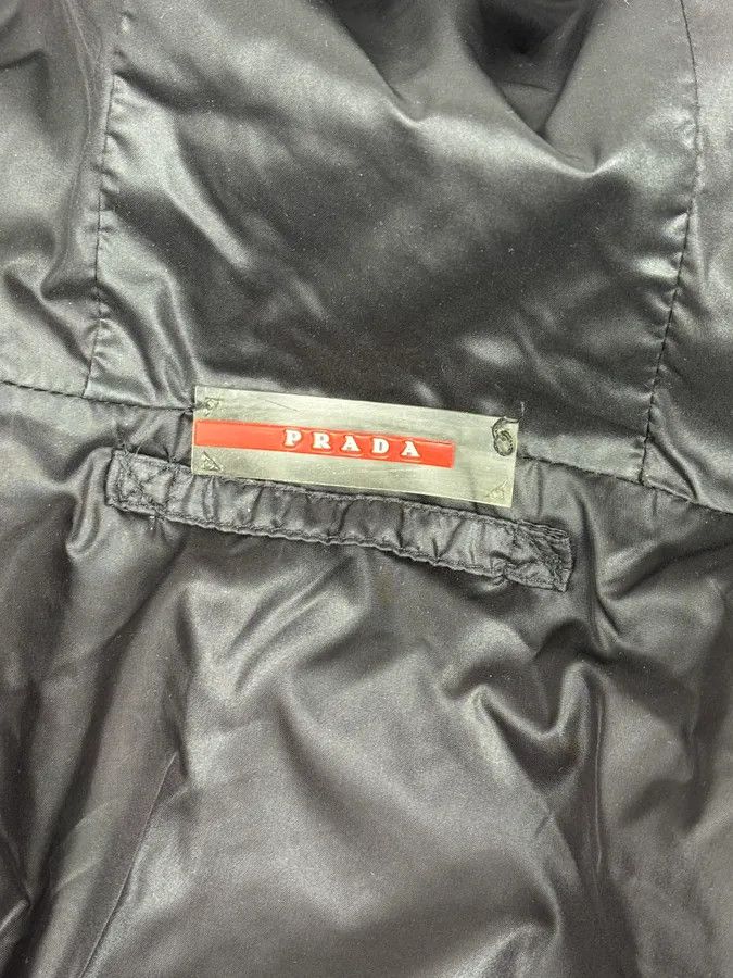 Prada AW2009 Prada Black Nylon Light Hooded Windbreaker Jacket Size US L / EU 52-54 / 3 - 11 Thumbnail