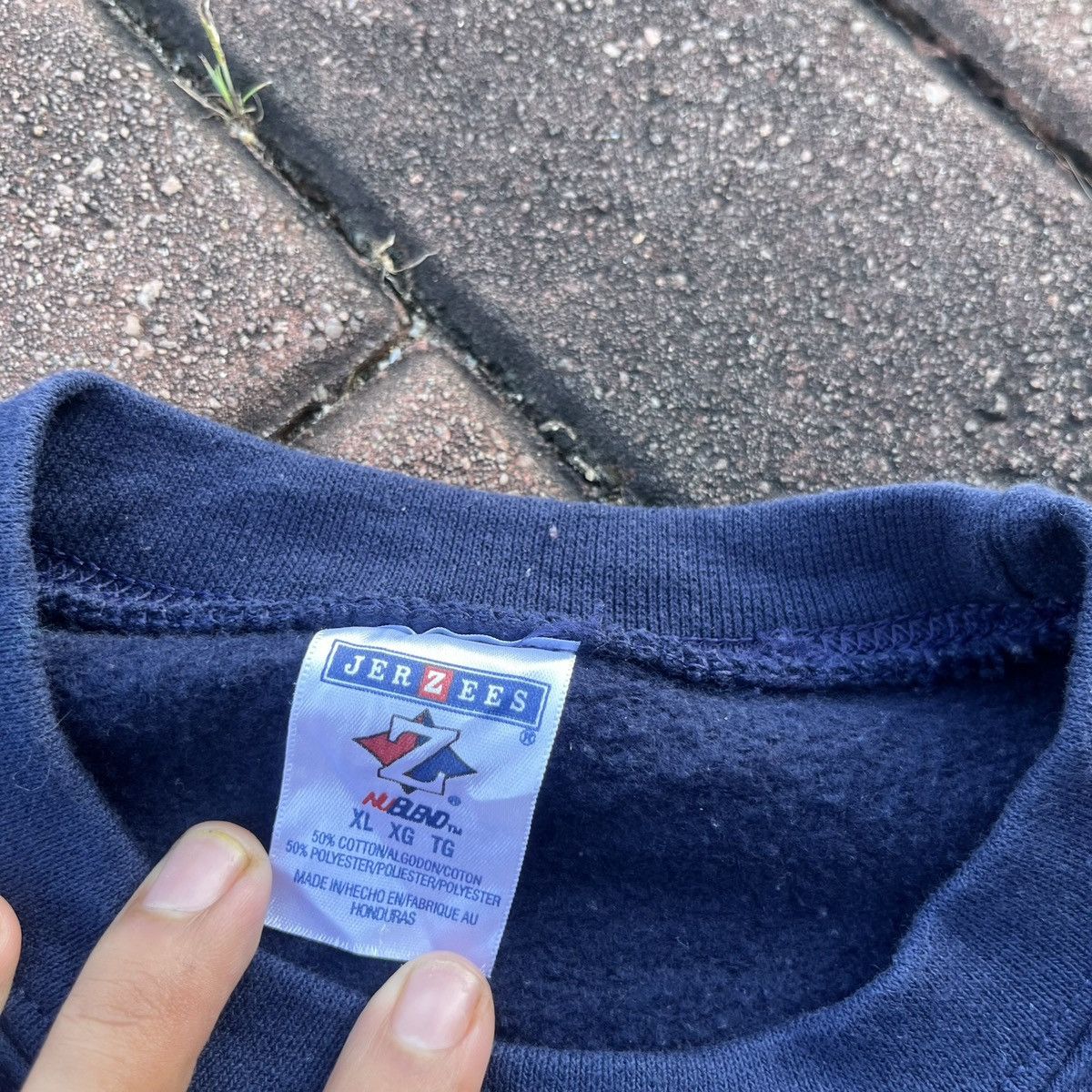 Jerzees × Vintage VINTAGE Y2K NORTH CAROLINA SPELLOUT SWEATSHIRT Size US XL / EU 56 / 4 - 6 Thumbnail