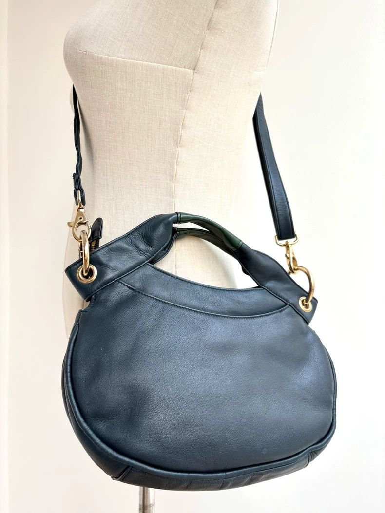 Vivienne Westwood Vivienne Westwood size os Blue and green Saturn treasure ba Size ONE SIZE - 3 Thumbnail