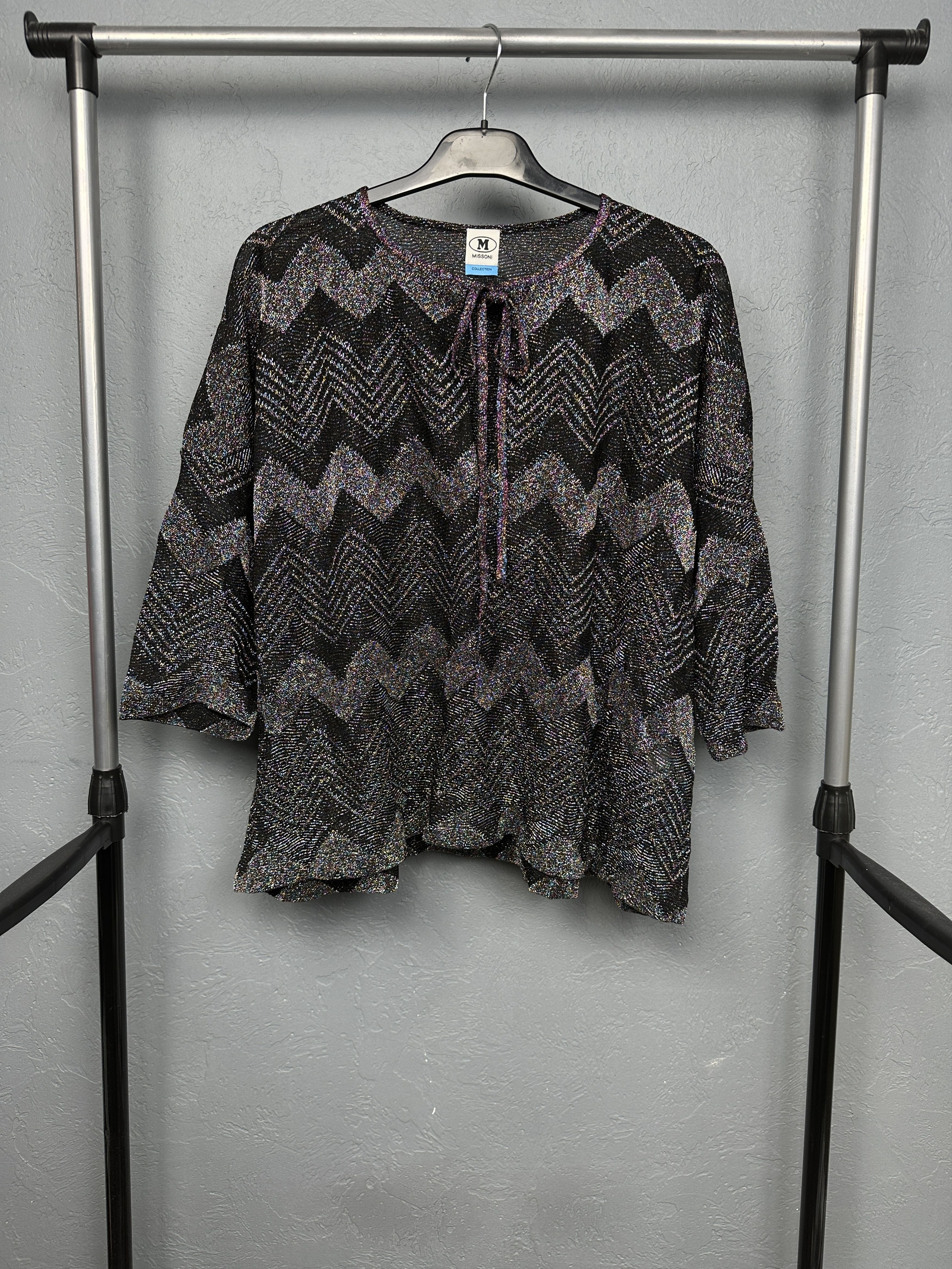 Missoni Missoni Womens Blouse Shirt Size L / US 10 / IT 46 - 1 Thumbnail