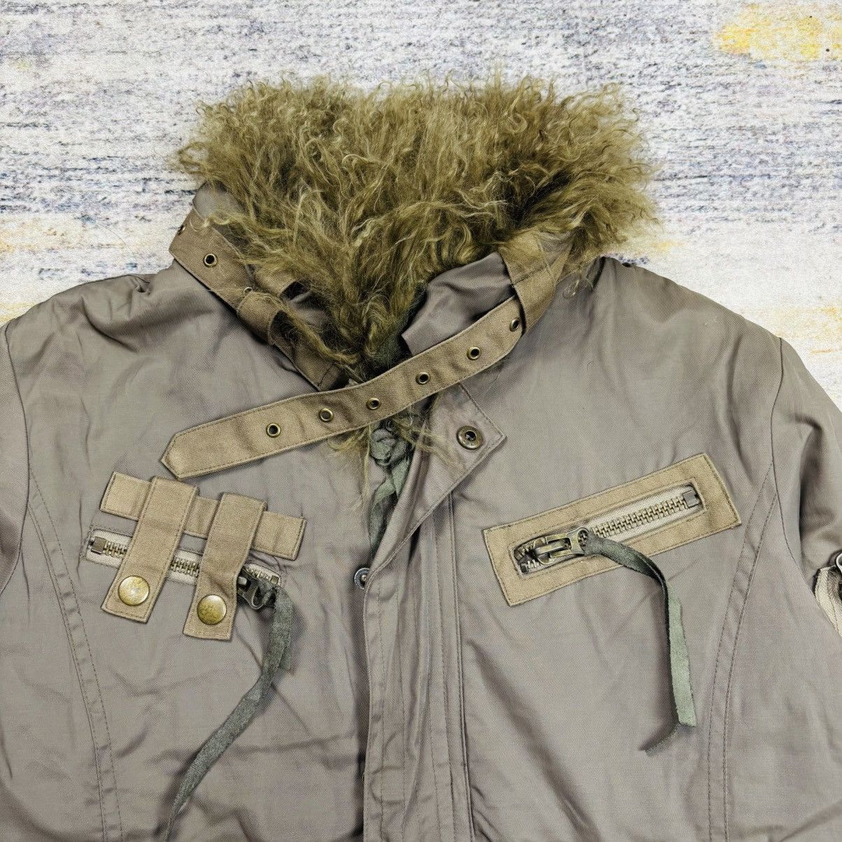 Ekam Archive Midas - Fur Collar Pilot Jacket Size US M / EU 48-50 / 2 - 7 Thumbnail
