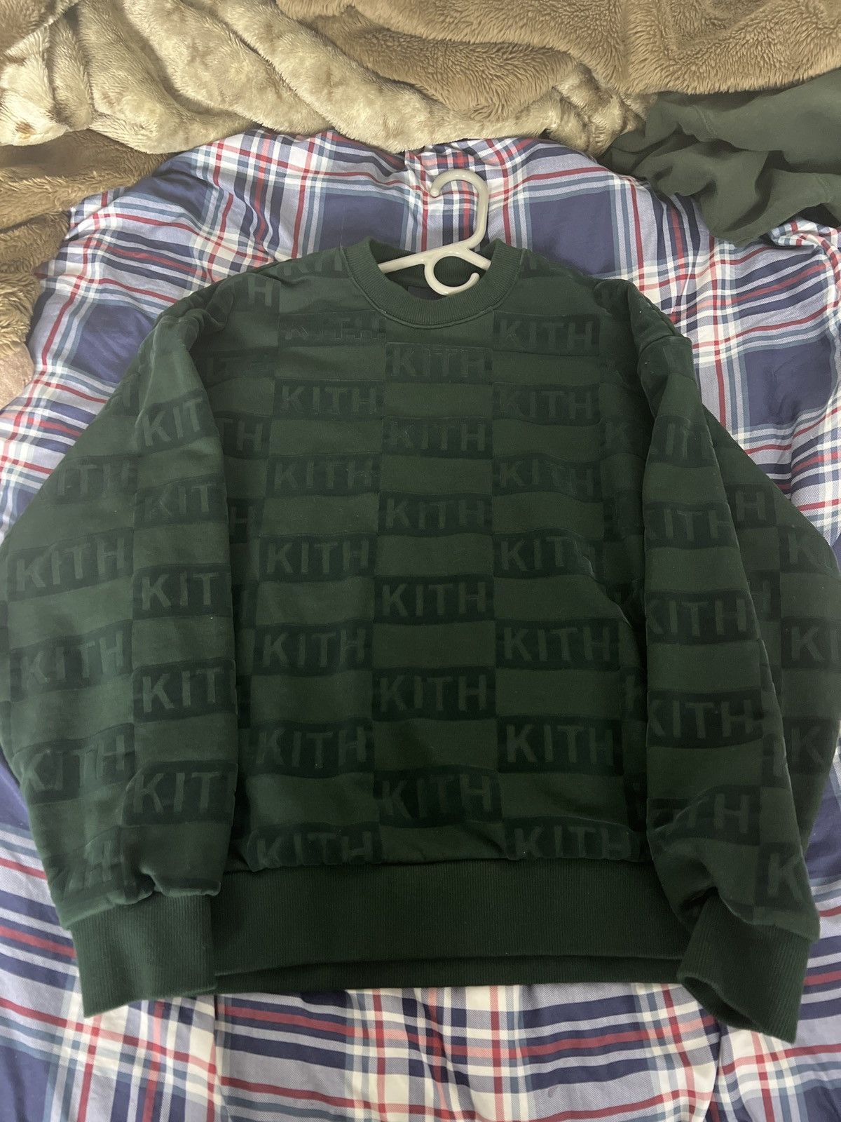 Kith Kith Velour Monogram Sweater Size US S / EU 44-46 / 1 - 2 Thumbnail