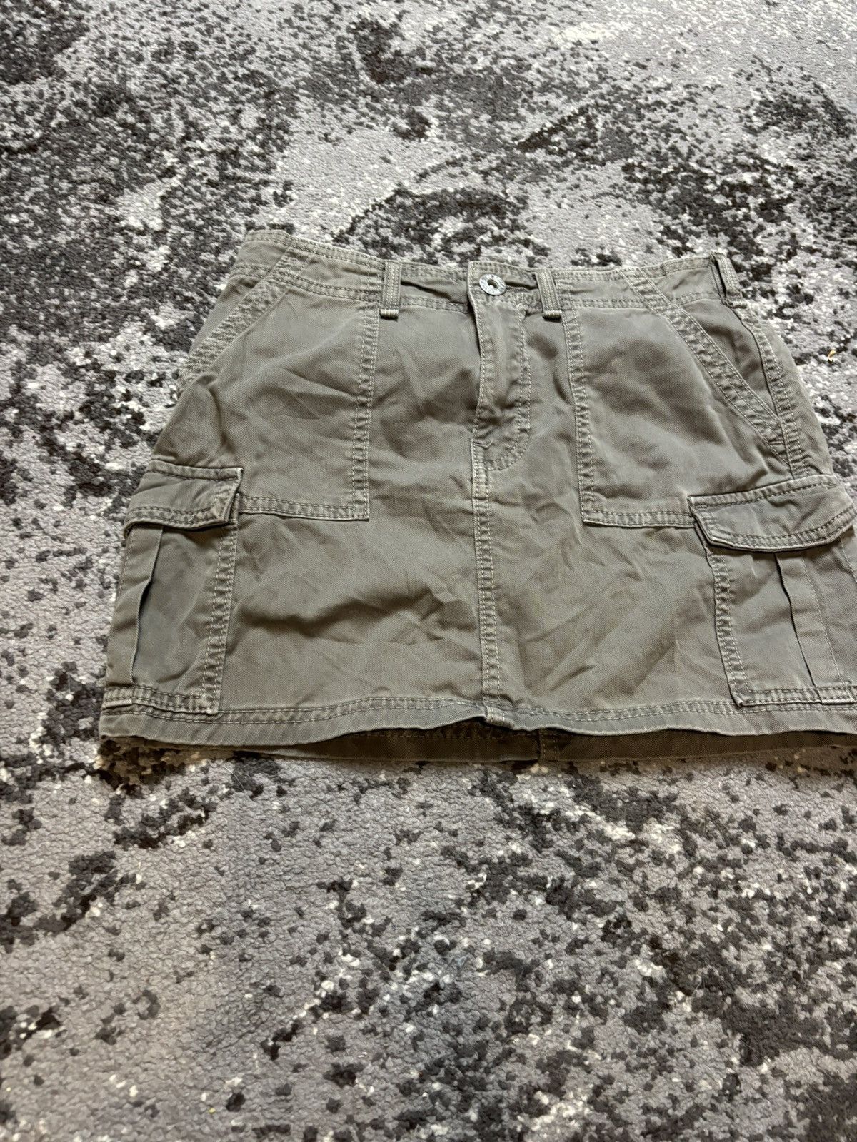 Japanese Brand × Vintage Vintage Bershka mini denim cargo skirt y2k style Size 24" / US 00 / IT 34 - 3 Thumbnail