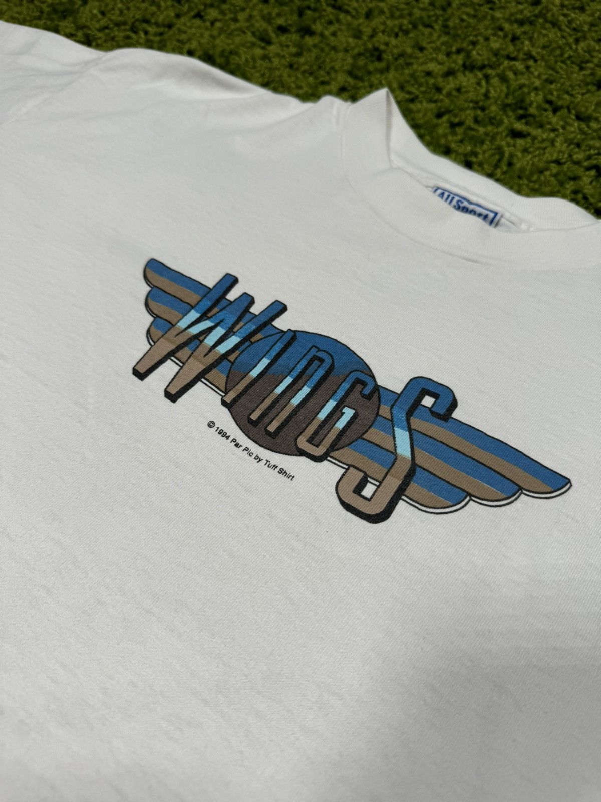 Vintage 1994 Wings Tee Size US XL / EU 56 / 4 - 2 Thumbnail