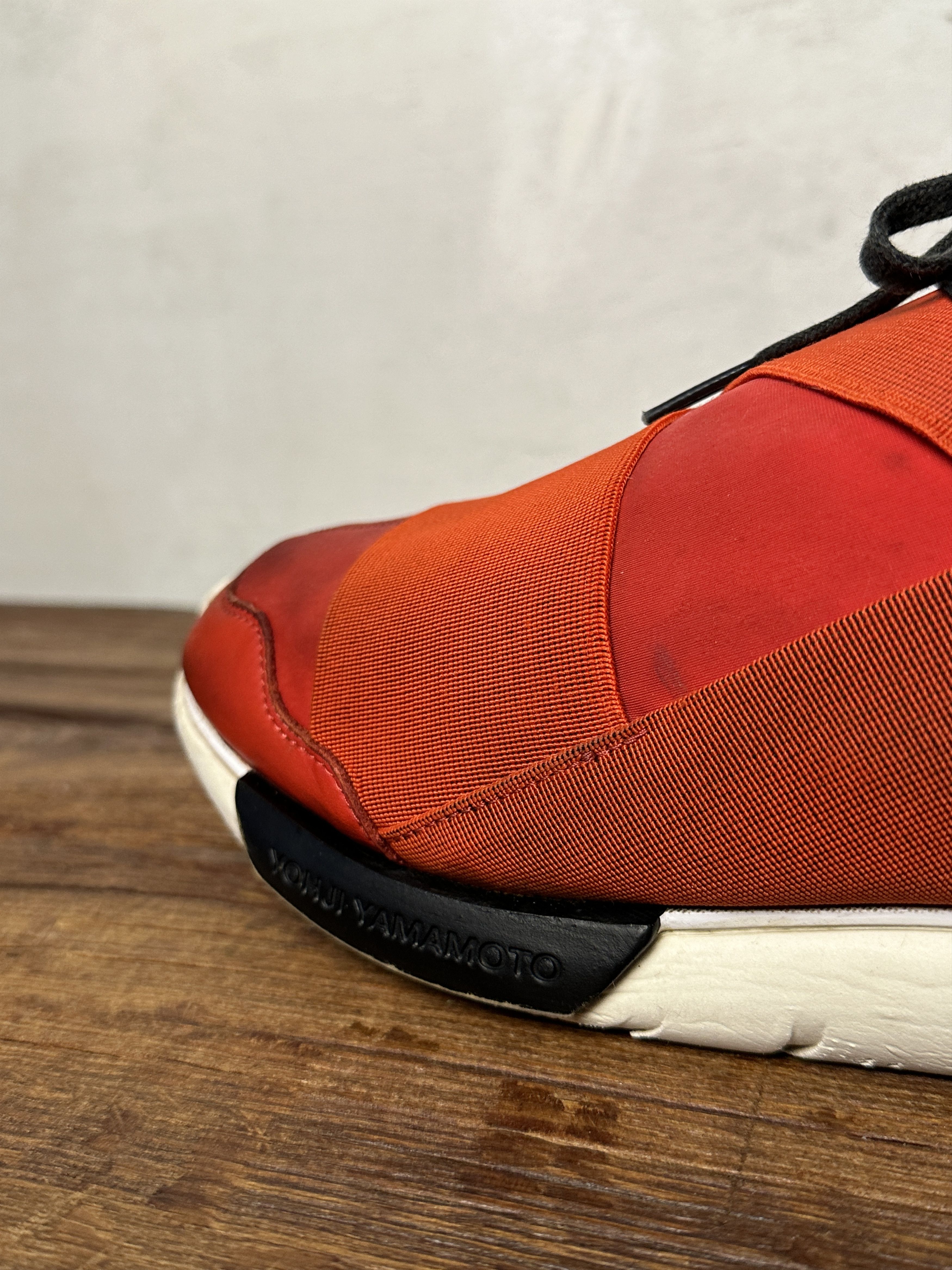 Adidas Y-3 Qasa High Red Black Size US 11.5 / EU 44-45 - 20 Thumbnail