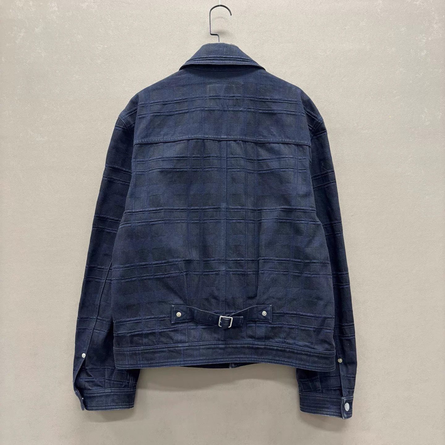 Louis Vuitton LOUIS VUITTON Notch Lapel Monogram Denim Jacket XL Size US XL / EU 56 / 4 - 2 Thumbnail