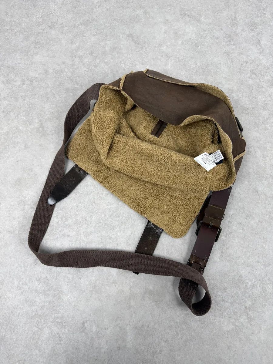 Dolce & Gabbana 2000s Dolce & Gabbana Brown Shearling Leather Shoulder Bag Size ONE SIZE - 7 Thumbnail