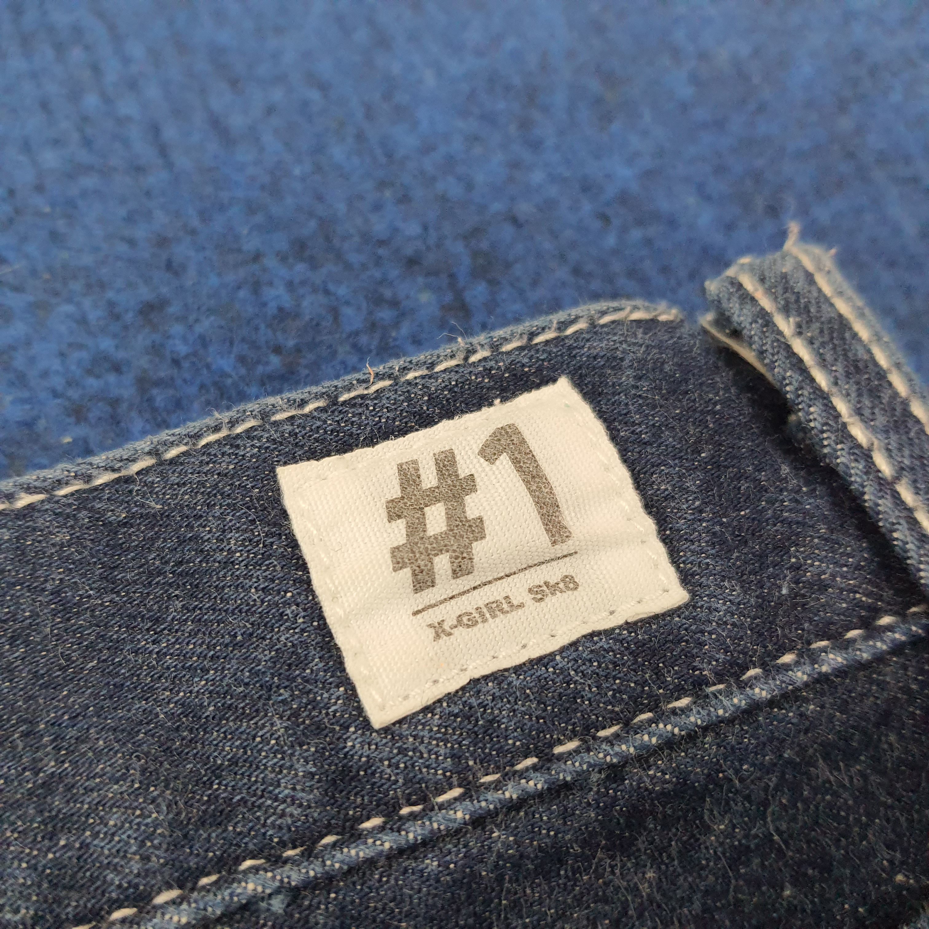 X-Girl Vintage X-girl Japanese Streetwear Brand Denim Pants C252N3 Size 27" / US 4 / IT 40 - 5 Thumbnail