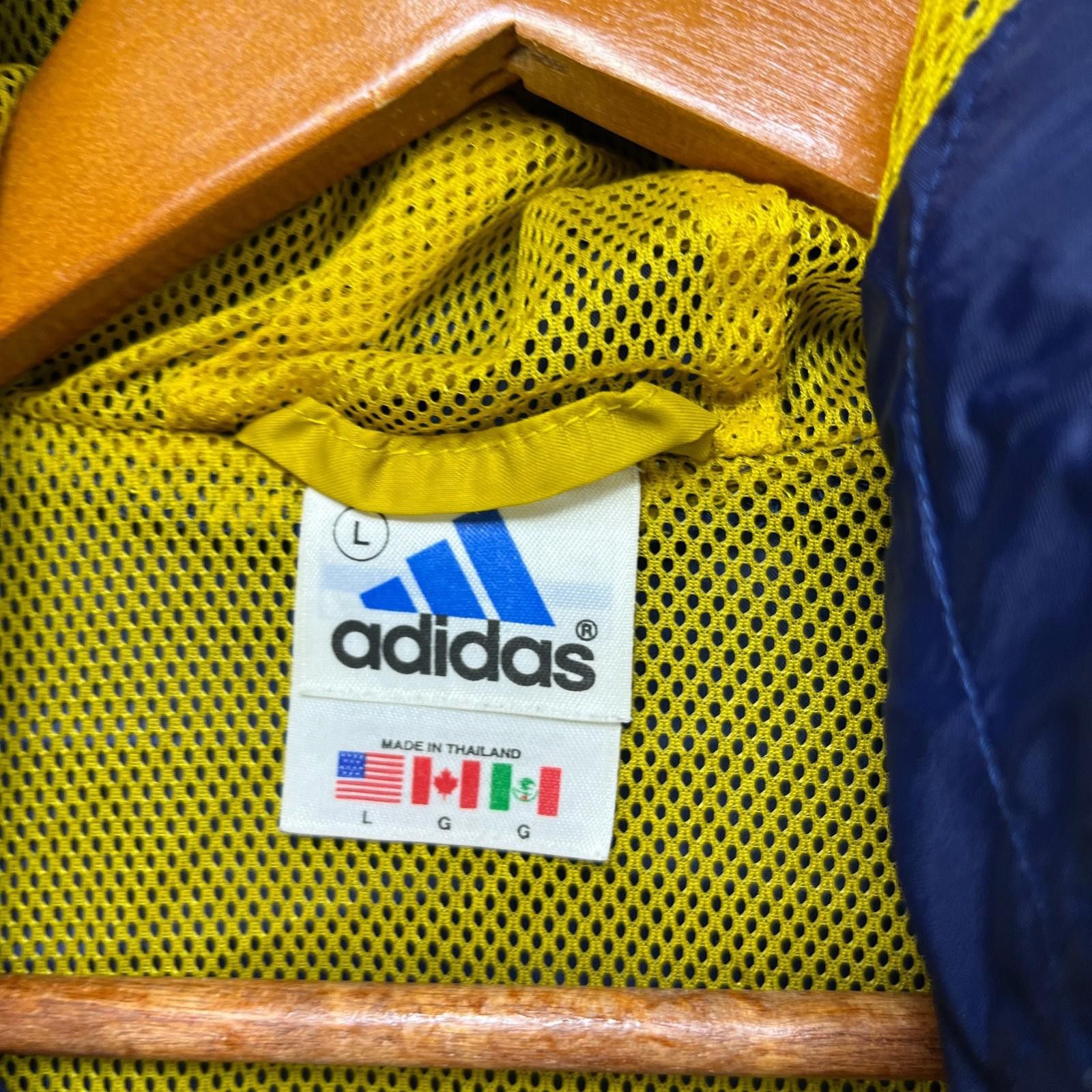 Adidas Vintage 90s Adidas Anorak Hooded Jacket Youth Large Size US L / EU 52-54 / 3 - 5 Thumbnail