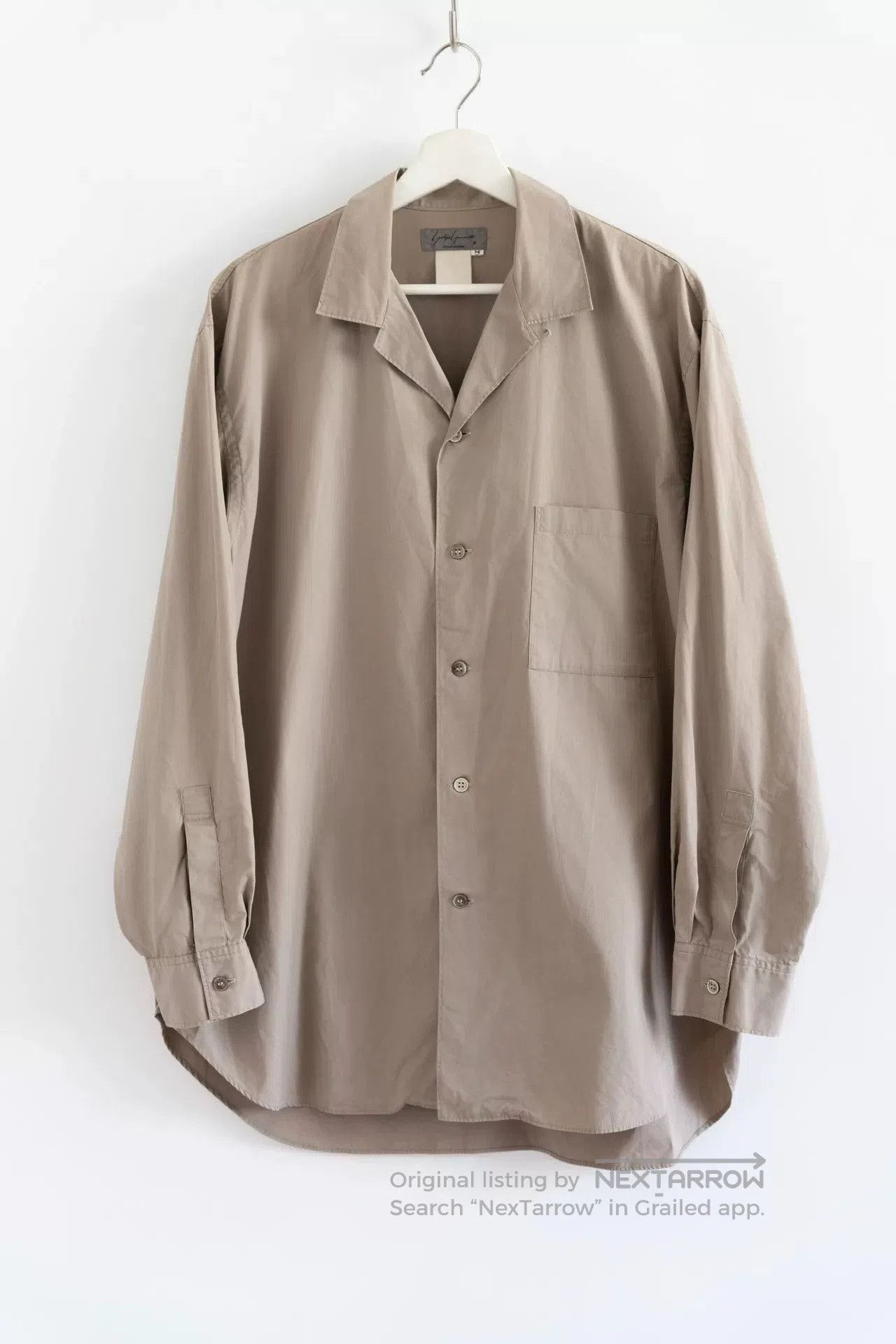 Yohji Yamamoto Yohji Yamamoto 80s Cuban Collar Shirt. Size US M / EU 48-50 / 2 - 1 Thumbnail