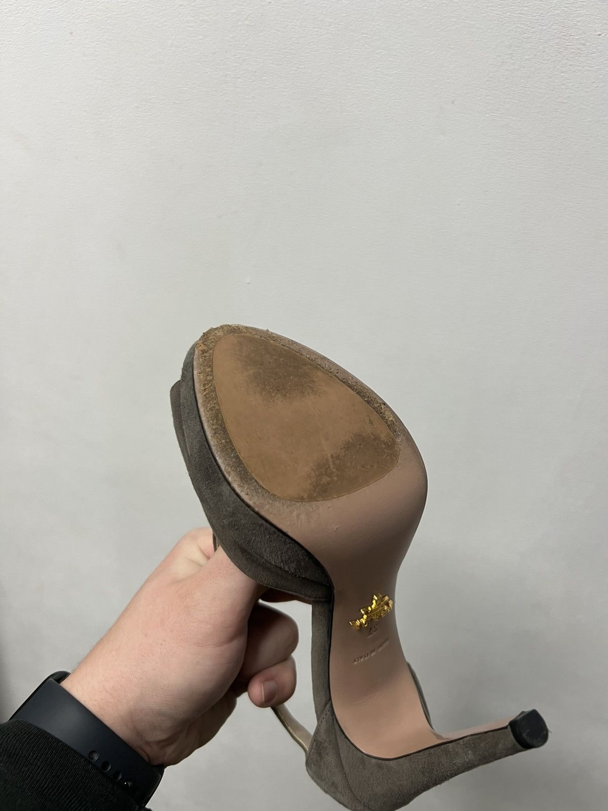 Prada Vintage Prada Women Luxury Heels Size 37 Size US 7 / IT 37 - 11 Thumbnail