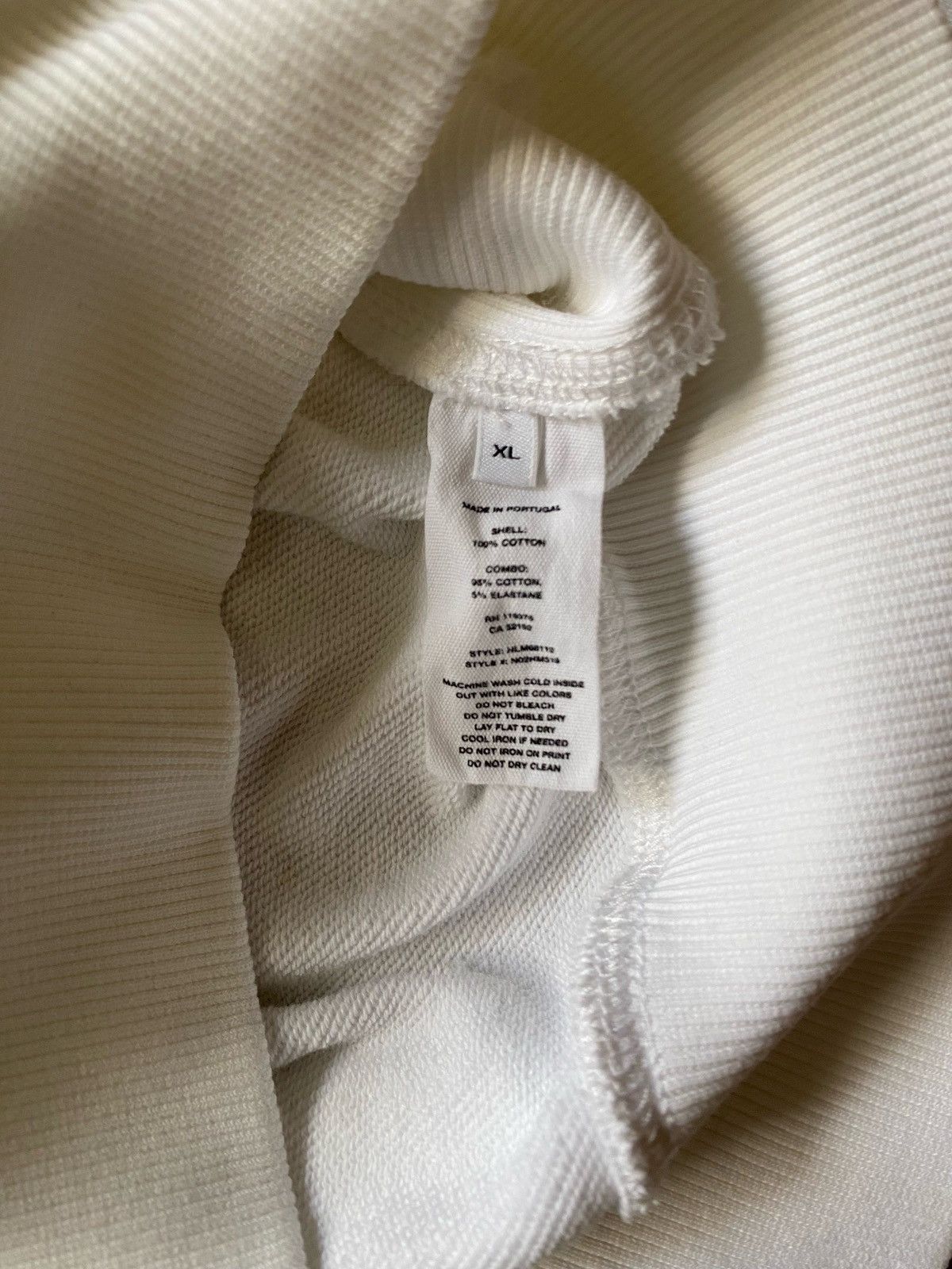 Helmut Lang Helmut Lang Bold White Hoodie Size US XL / EU 56 / 4 - 3 Thumbnail