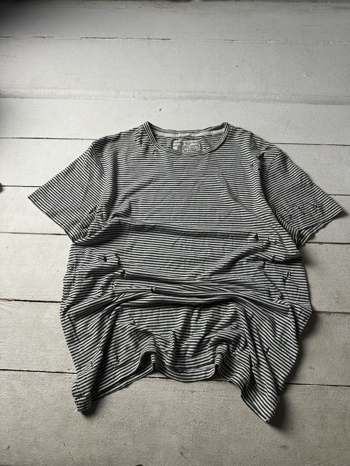 Allsaints 🚨ALLSAINTS GRAY T-SHIRT LUXURY OPIUM Y2K LUXURY Size US XS / EU 42 / 0 - 1 Thumbnail