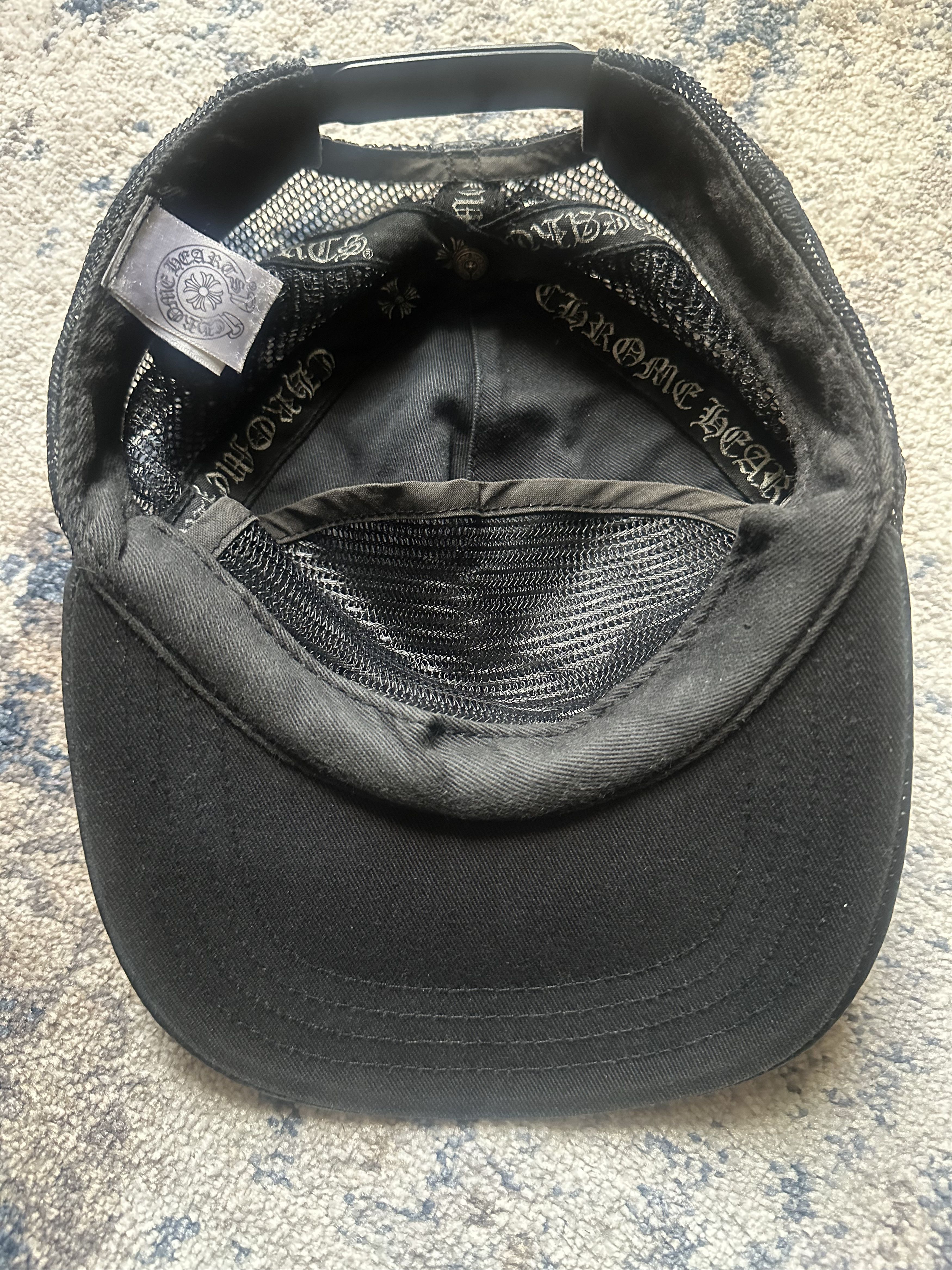 Chrome Hearts Chrome Hearts Black Cemetery leather cross patch hat Size ONE SIZE - 6 Thumbnail
