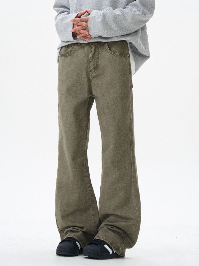 Japanese Brand × Jean American retro high street casual loose flared jeans Size US 32 / EU 48 - 3 Thumbnail