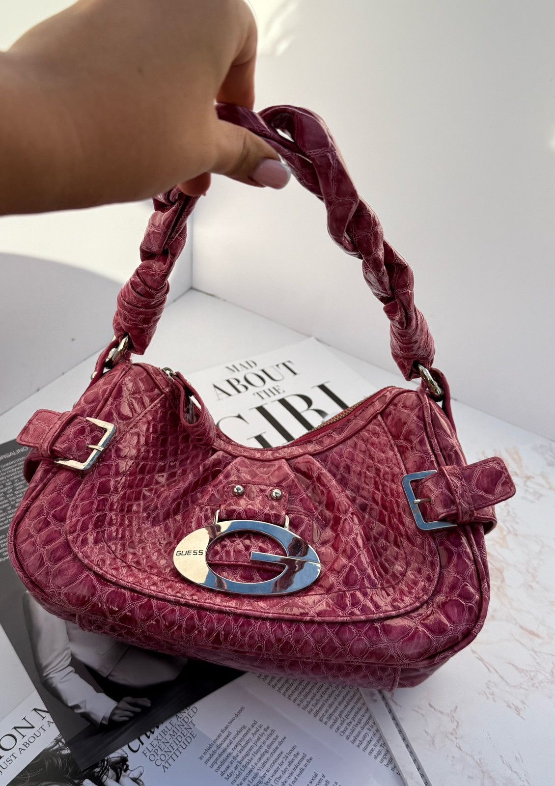 Guess Pink vintage Guess bag Size ONE SIZE - 19 Thumbnail