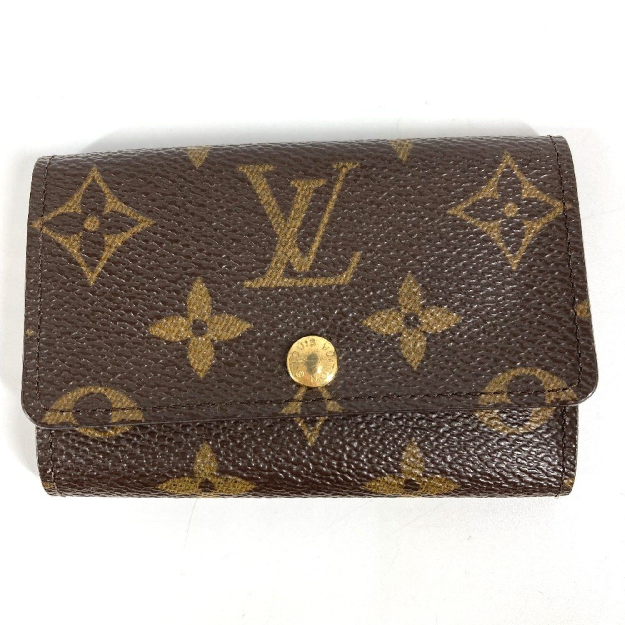 Louis Vuitton LOUIS VUITTON M62630 Monogram Multicle 6 Key Case with Keys and Hooks, Canvas, Brown, for Men Women Size ONE SIZE - 1 Thumbnail