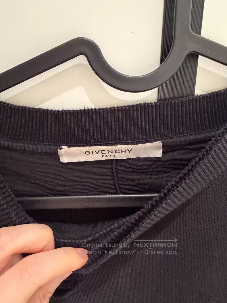 Givenchy Givenchy Classic distressed sweatshirt Size US L / EU 52-54 / 3 - 3 Thumbnail