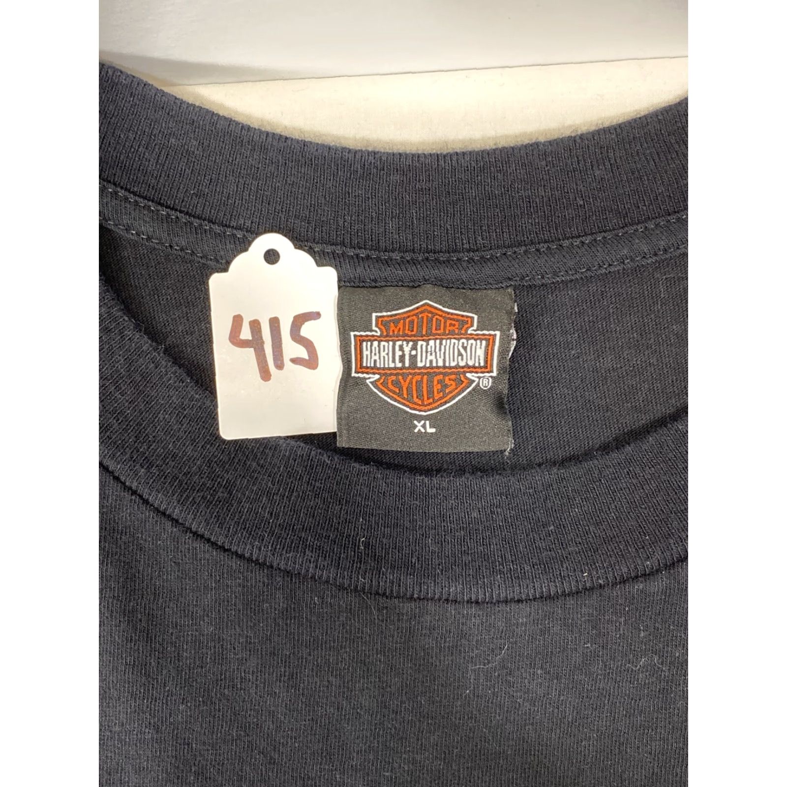 Harley Davidson **Harley-Davidson 2005 Rally T-Shirt #415 Black Cotton Mens XL** User: **2005 Rally Harley-Davidson T-Shirt #415 Black Cotton Mens XL** Size US XL / EU 56 / 4 - 4 Thumbnail
