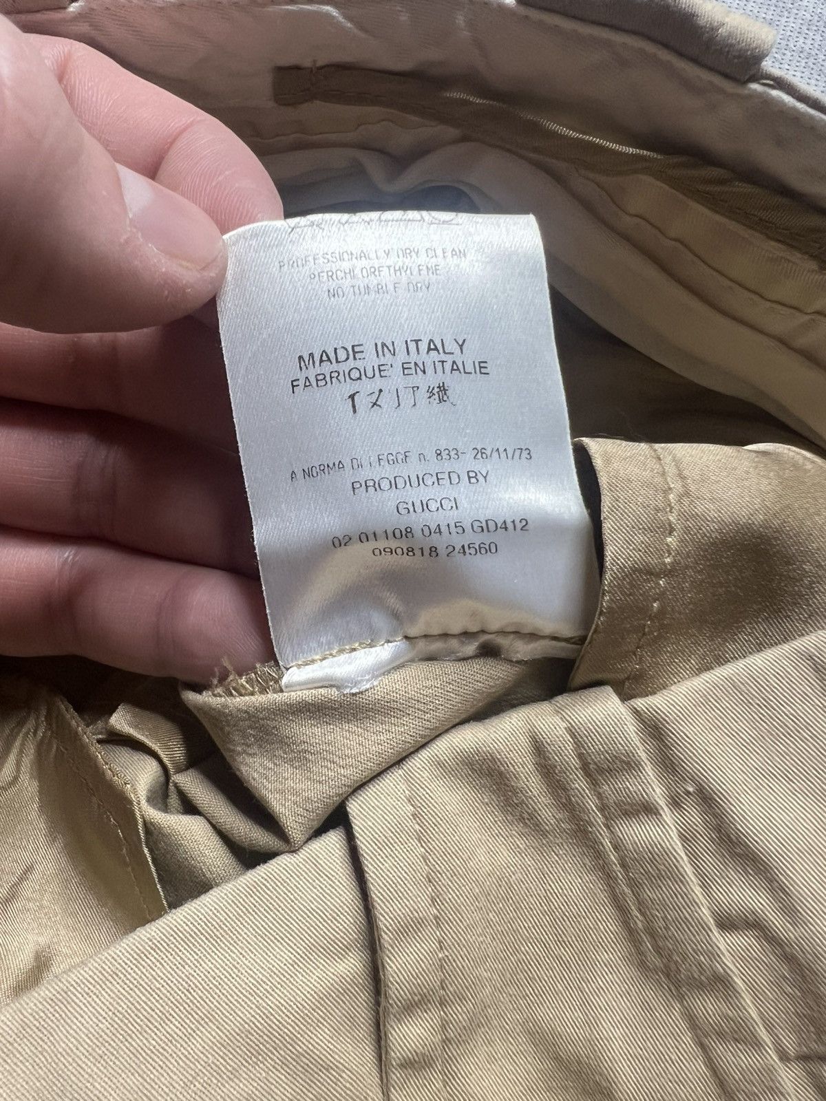 Gucci Gucci Dress Pants Size 27" / US 4 / IT 40 - 14 Thumbnail