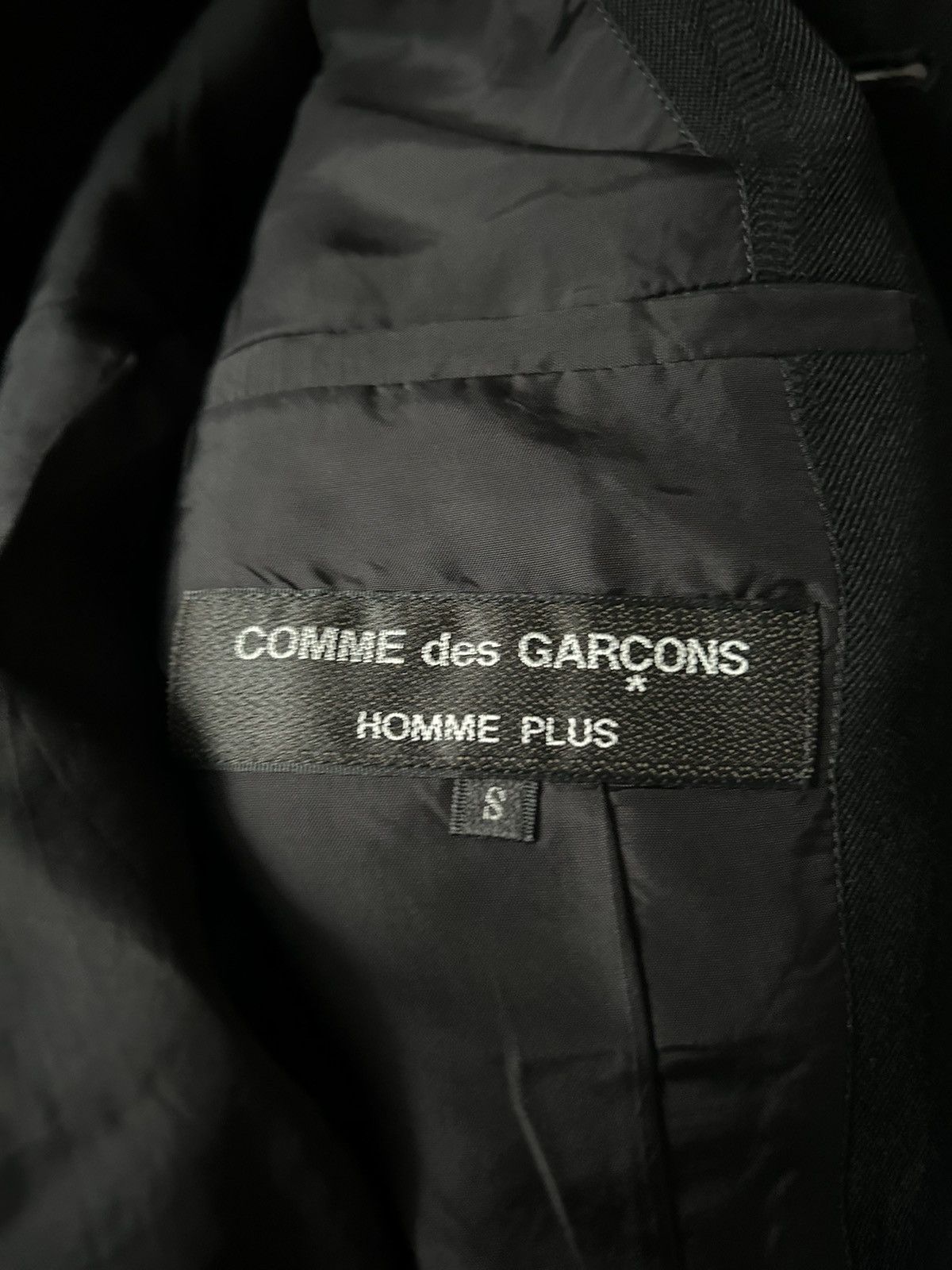 Comme des Garcons × Comme des Garcons Homme Plus Comme des Garcons HP Stripped Suit Size 48S - 10 Thumbnail
