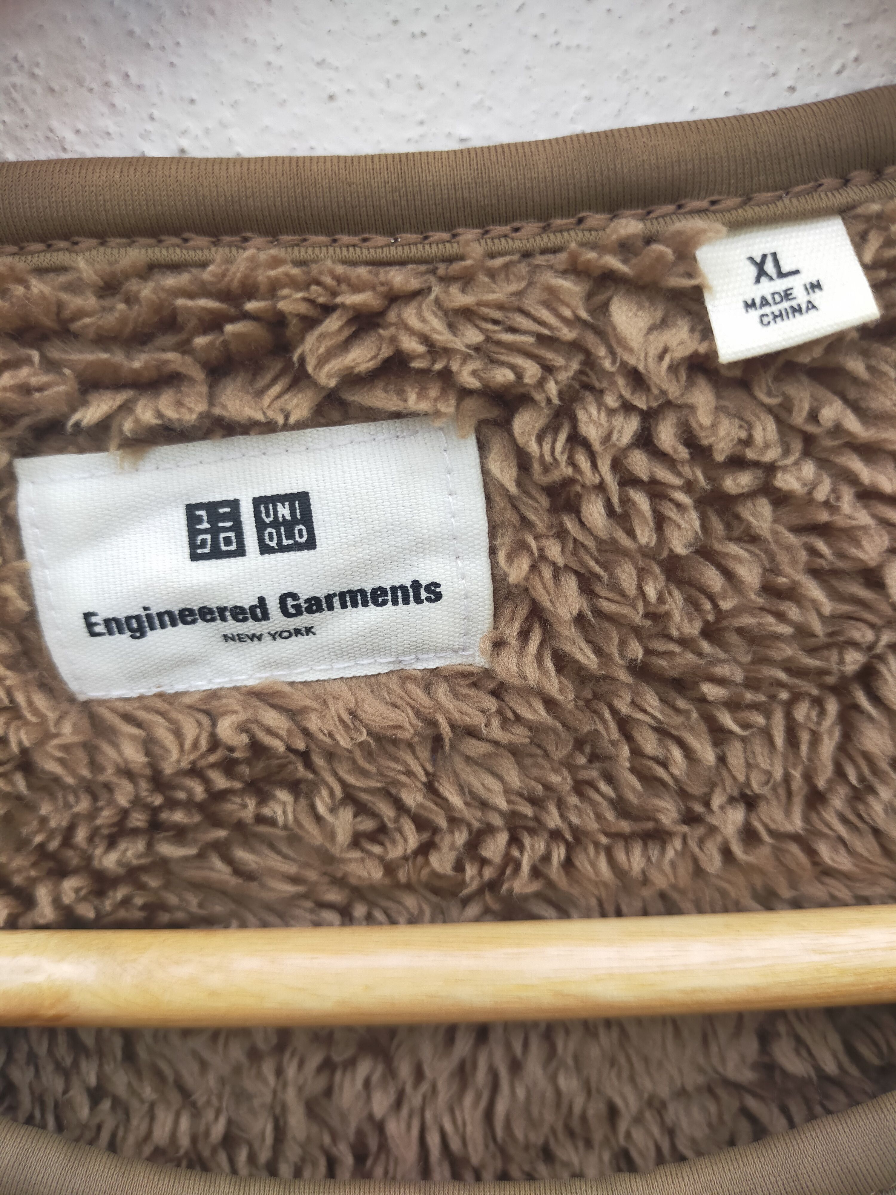 Engineered Garments × Uniqlo 🔥 SHERPA FLEECE SWEATER JACKET Size US XL / EU 56 / 4 - 7 Thumbnail