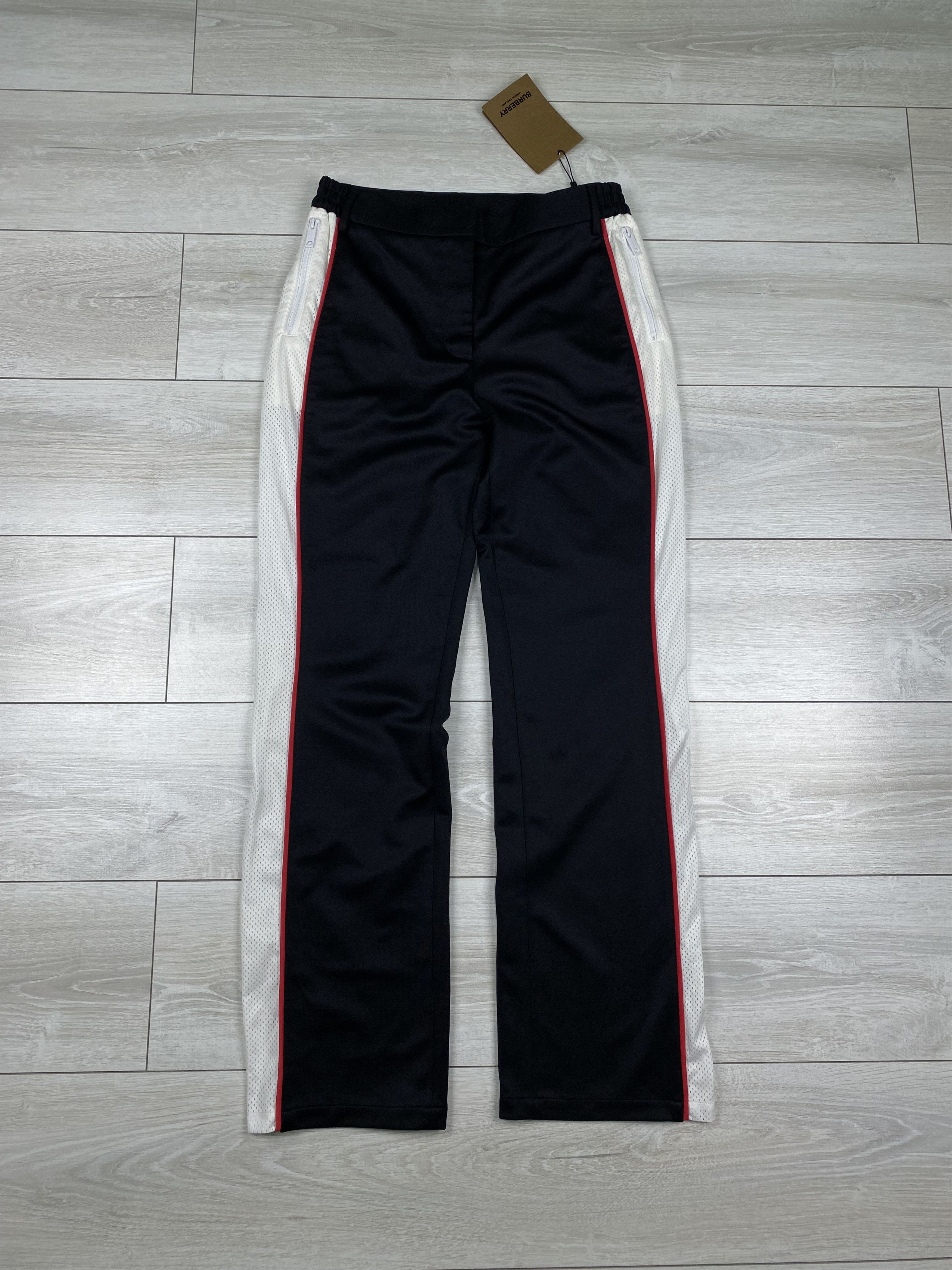Burberry Burberry Mesh Striped Jersey Tailored Trouser pants Size 27" / US 4 / IT 40 - 1 Thumbnail