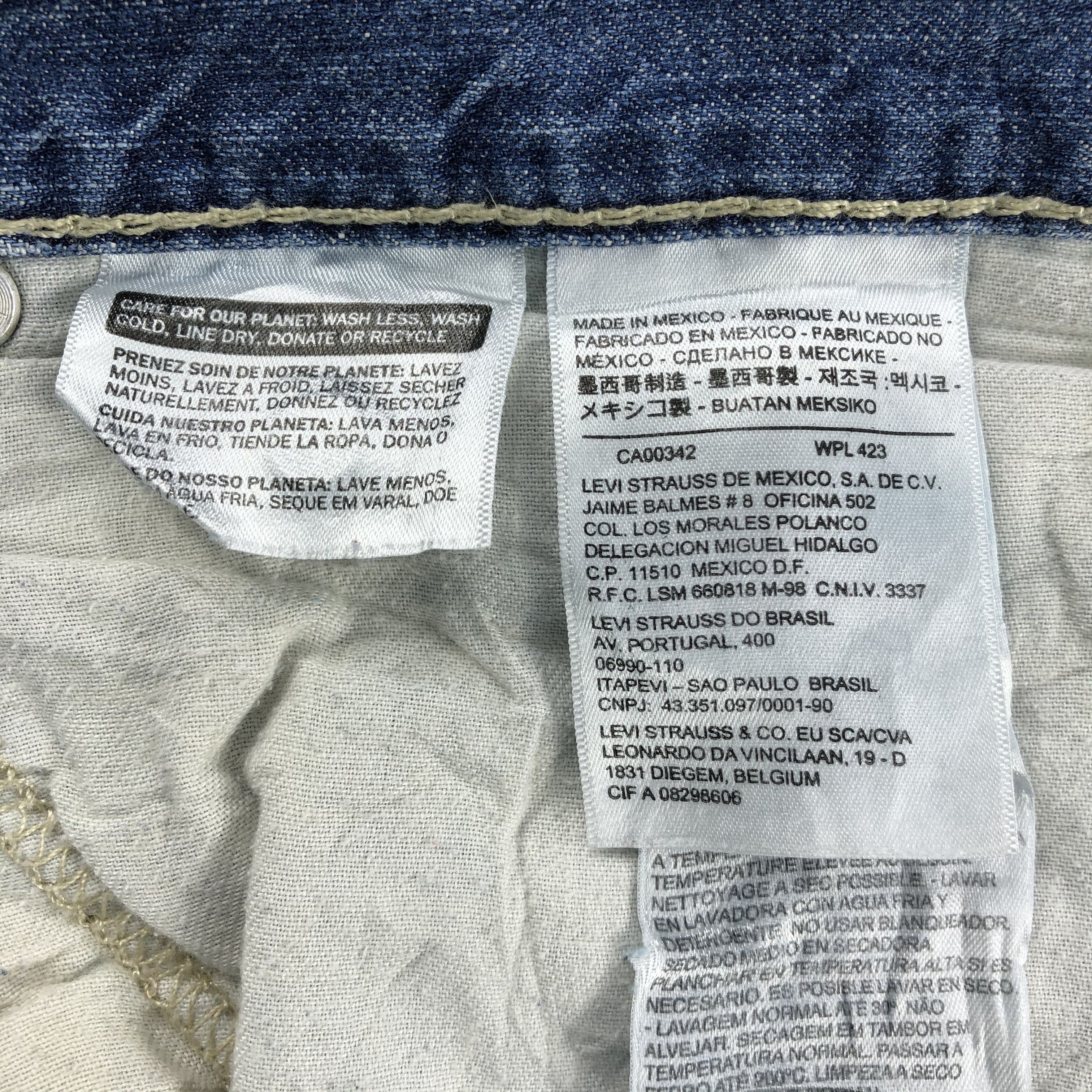 Levi's × Vintage Vintage Blue Wash Levis 514 Jeans-JM1224 Size US 36 / EU 52 - 10 Thumbnail