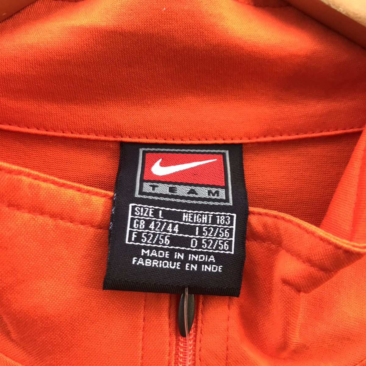 Nike × Vintage Vtg 90s Nike The Netherlands training polo jersey NWT Sz L Size US L / EU 52-54 / 3 - 7 Thumbnail