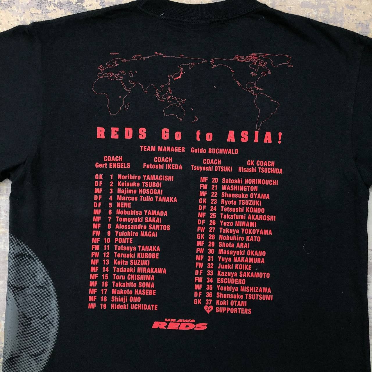 Japanese Brand T203 2006 URAWA RED DIAMONDS J.LEAGUE TEE Size US L / EU 52-54 / 3 - 5 Thumbnail
