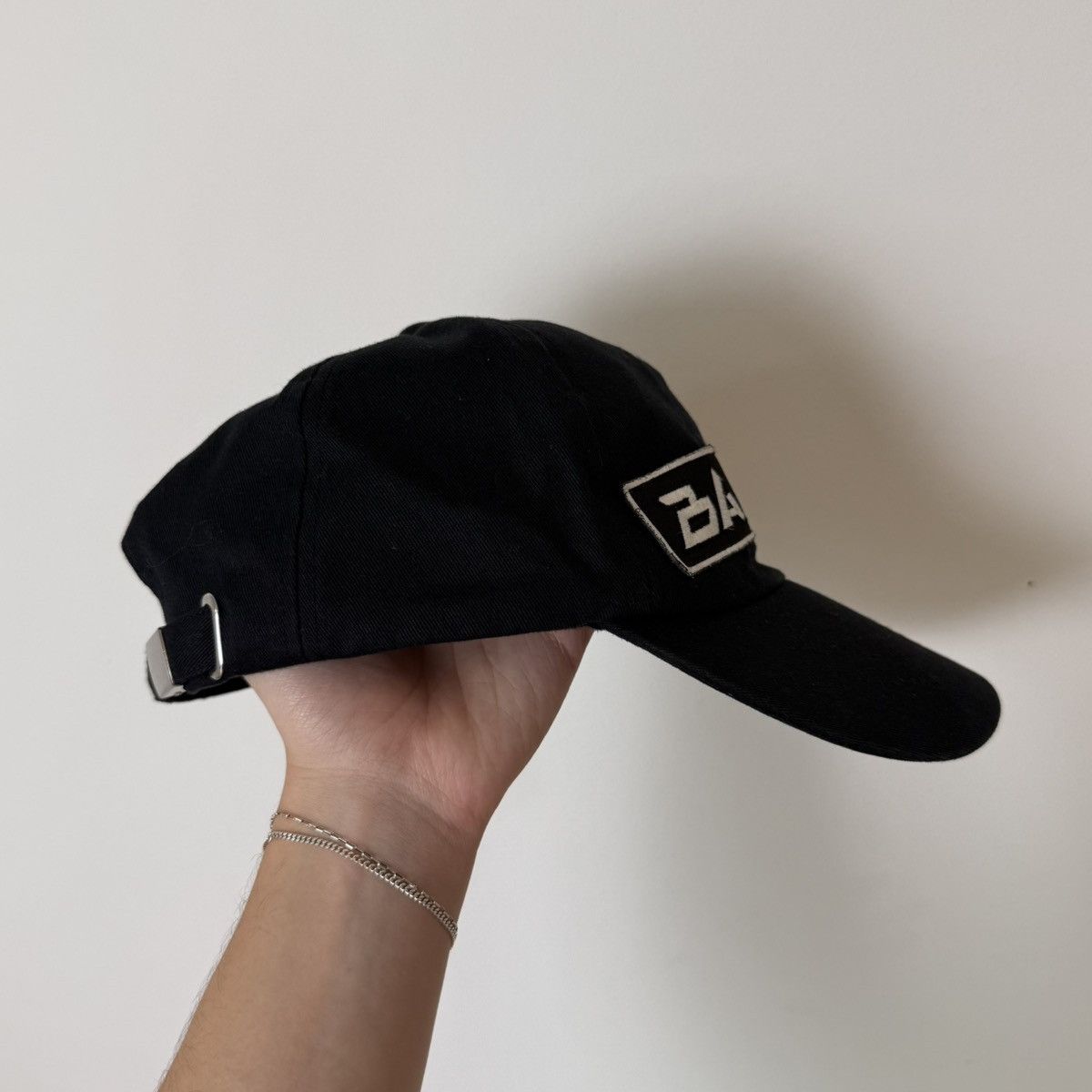 Balmain Balmain Embroidered Futuristic Logo Baseball Cap Hat Rare Size ONE SIZE - 5 Thumbnail