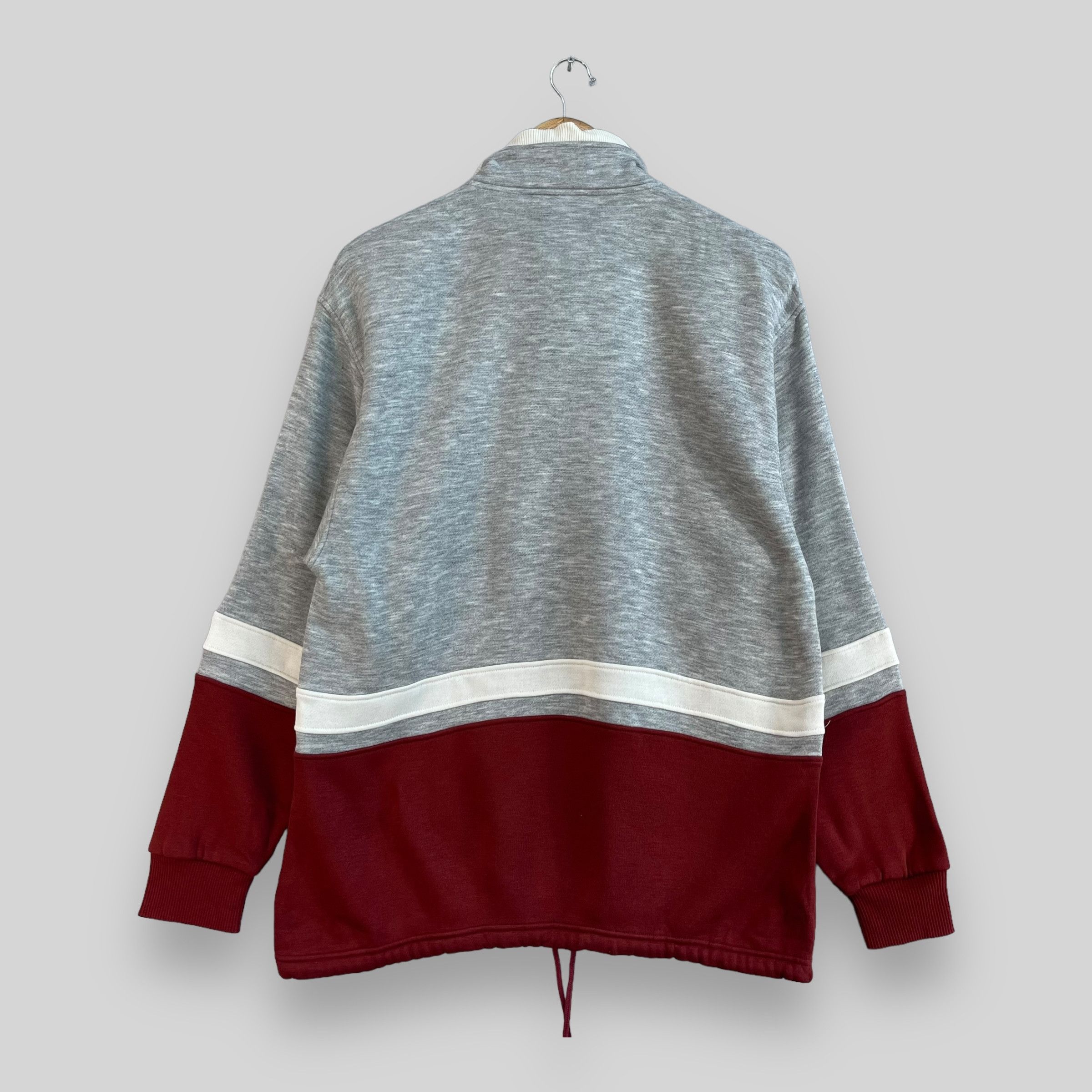 Le Coq Sportif × Vintage LE COQ SPORTIF Spellout Embroidery Half Zipper Sweatshirt Size US M / EU 48-50 / 2 - 6 Thumbnail