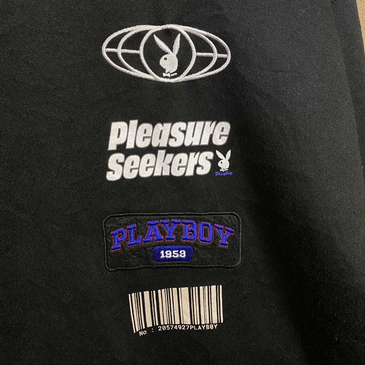 Playboy PLAYBOY Embroidered Logo Boxy Sweatshirt Size US M / EU 48-50 / 2 - 3 Thumbnail