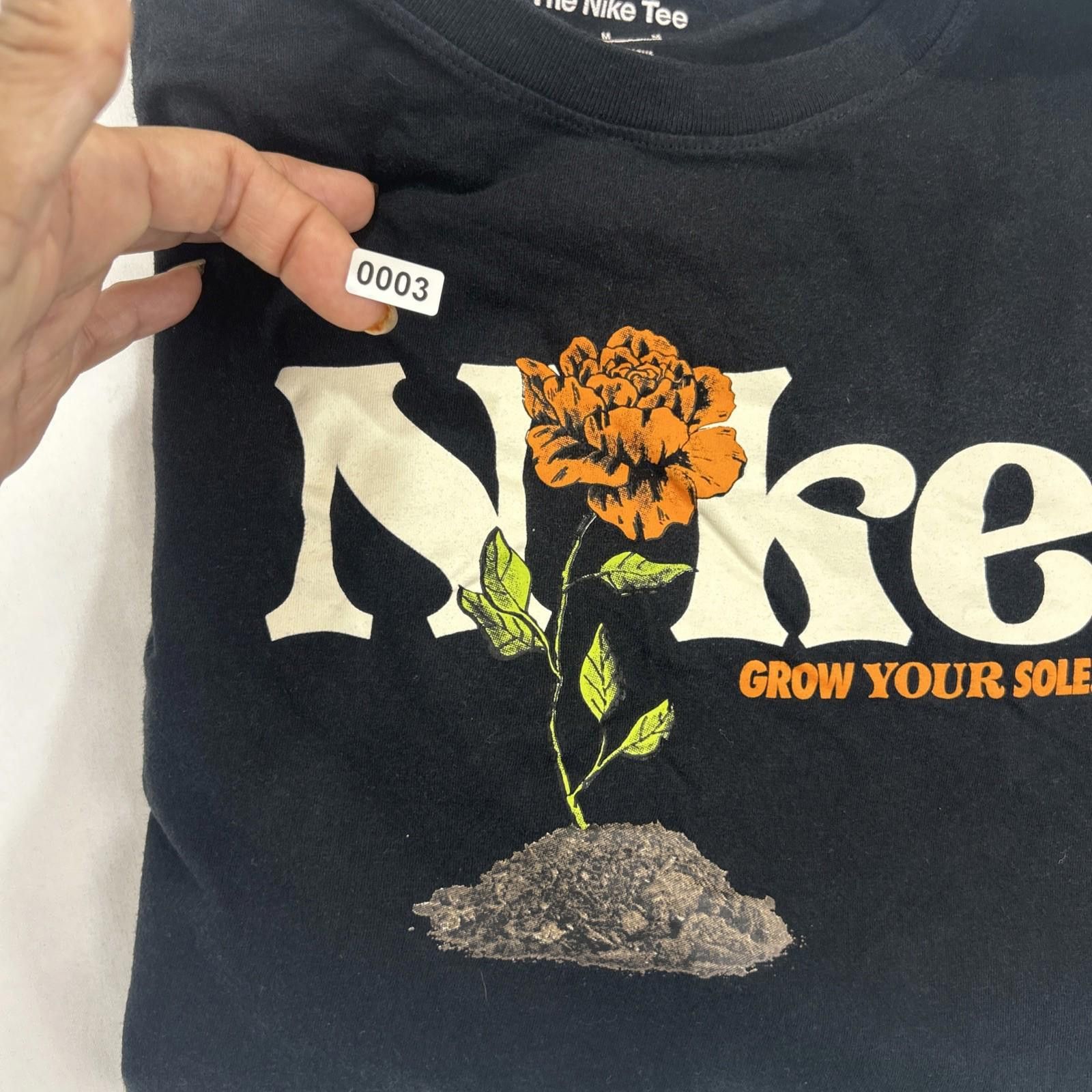 Nike Nike Tee Grow Your Sole T-Shirt Top Men's Size M Black Size US M / EU 48-50 / 2 - 6 Thumbnail
