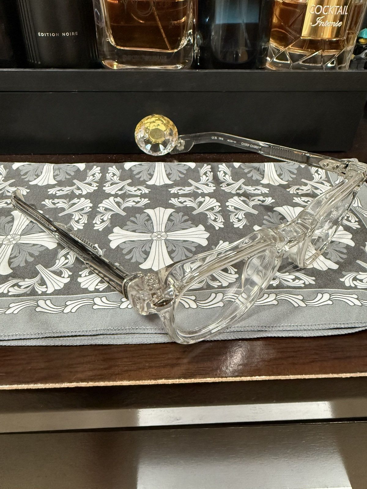 Chrome Hearts Chrome Hearts “Chirp Chirp” Glasses Size ONE SIZE - 2 Thumbnail