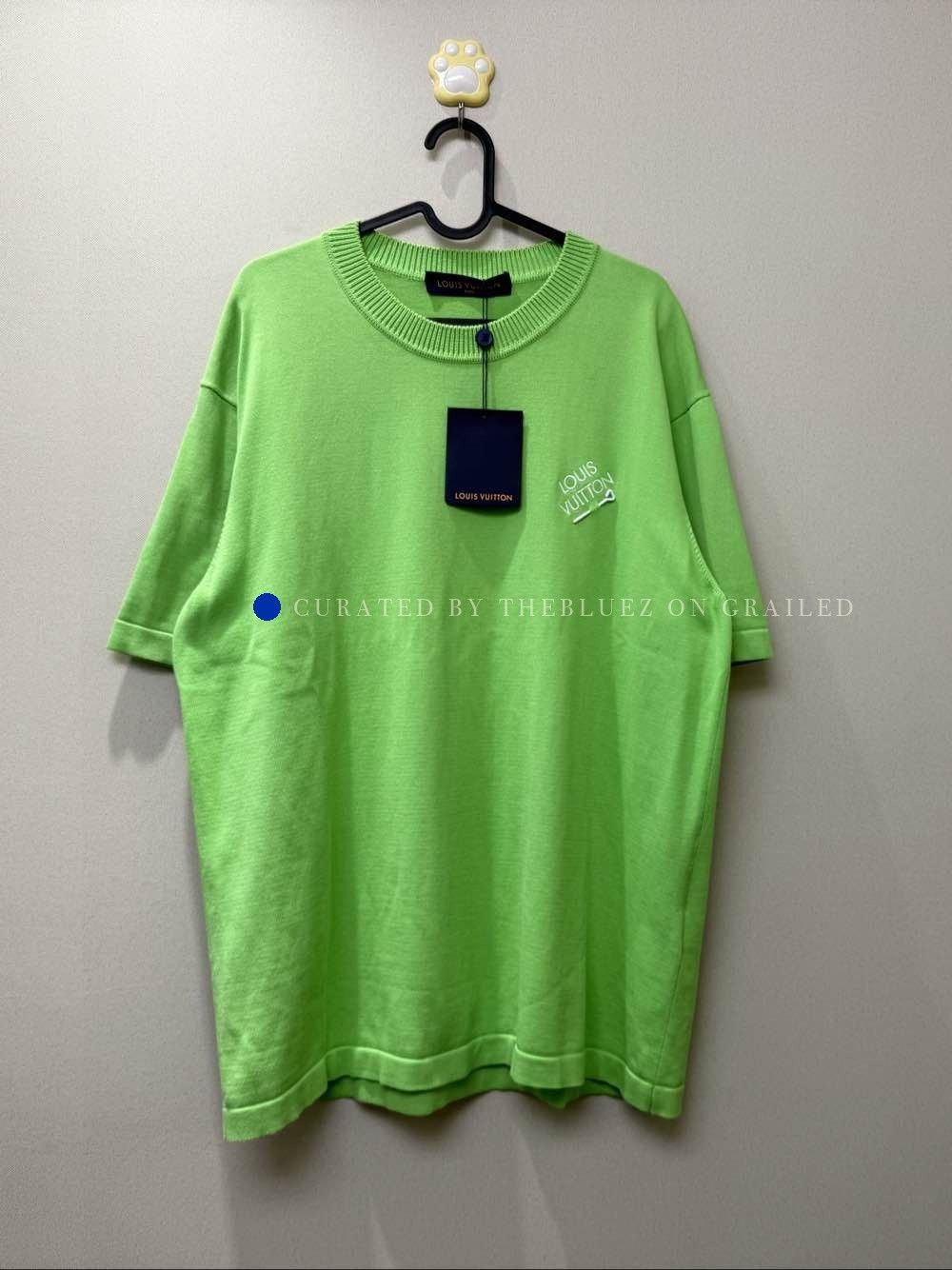 Louis Vuitton Green Short Sleeve Crewneck Shirt Size US XL / EU 56 / 4 - 1 Thumbnail