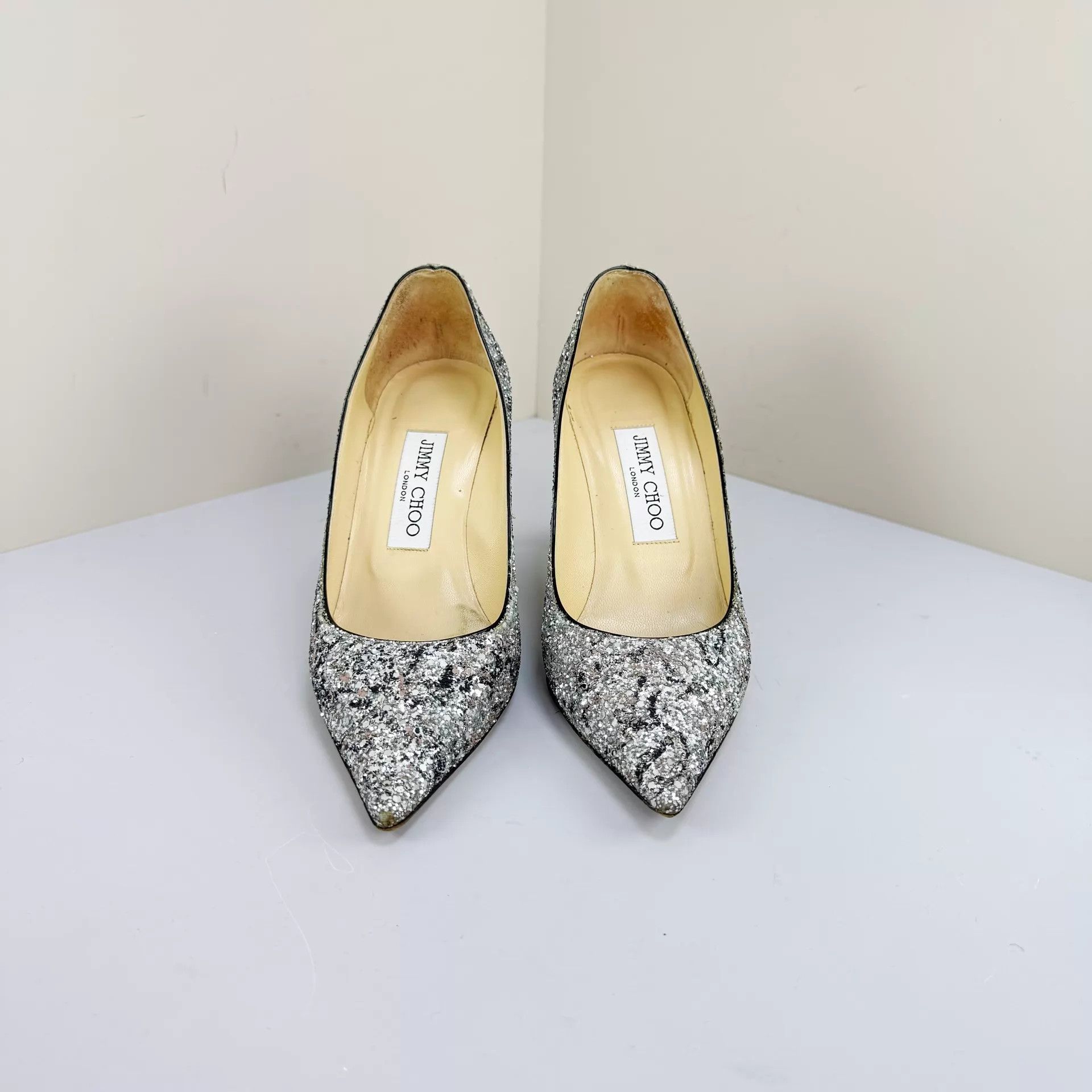 Jimmy Choo Jimmy Choo Women's Sequin Pumps 35 EU 95 New Size US 4.5 / IT 34.5 - 2 Thumbnail