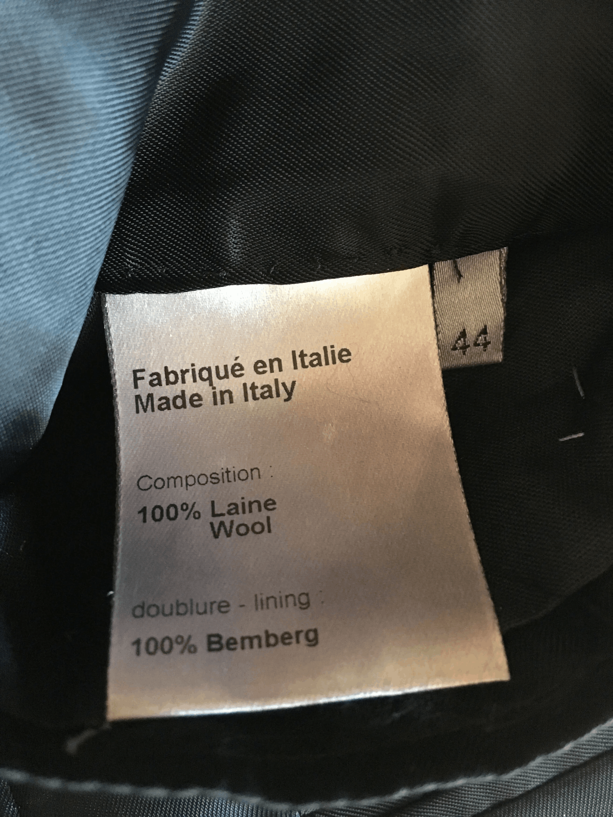 Dior AW07 NAVIGATE Runway Satin Trim Hedi Size 44R - 11 Thumbnail