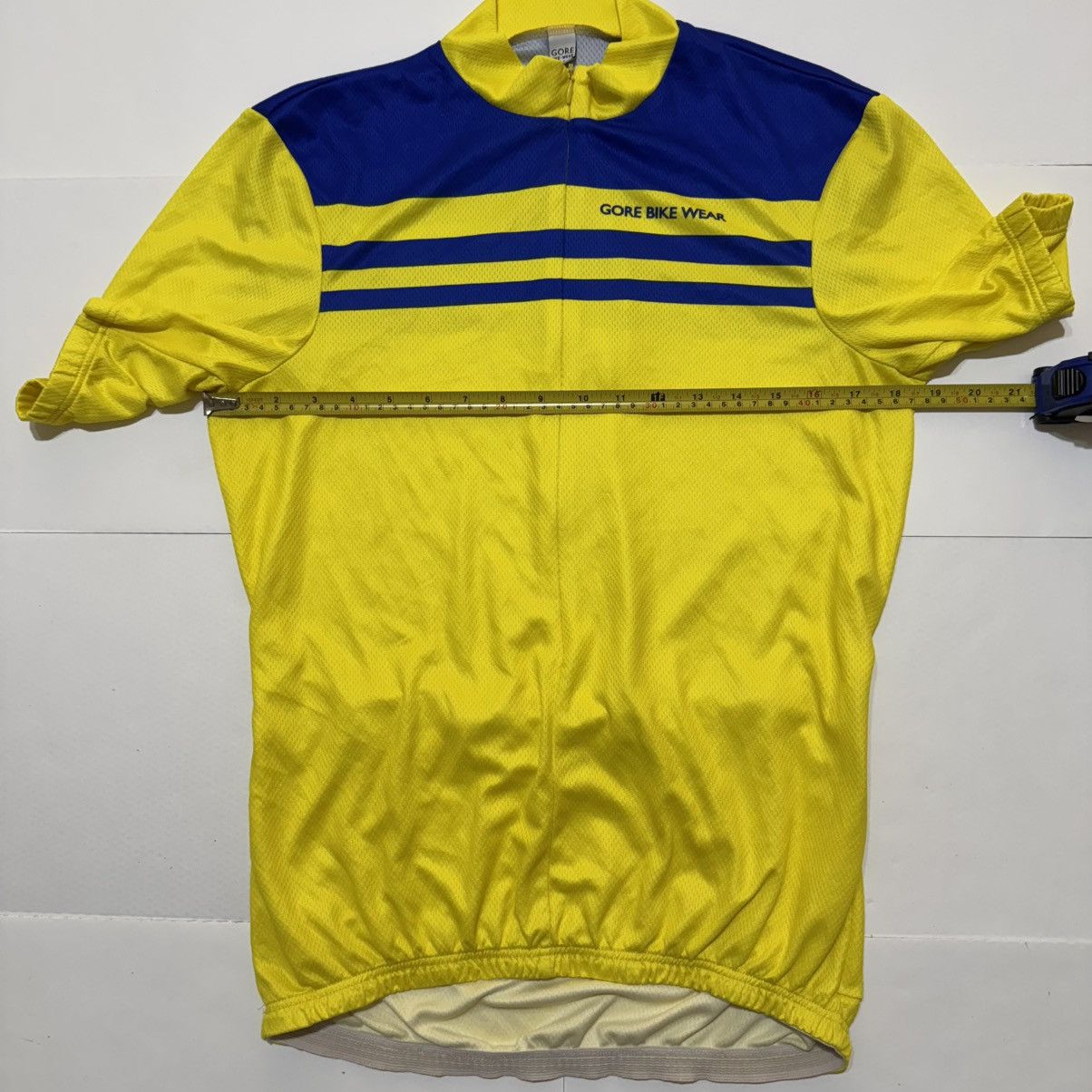 GOREWEAR × Vintage Gore Bike Wear Cycling Yellow 3/4 Zip Bike Shirt Jersey Size US M / EU 48-50 / 2 - 3 Thumbnail