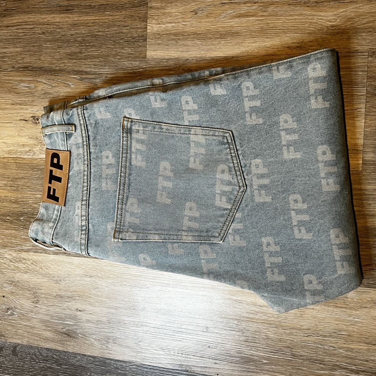 Fuck The Population Fuck The Population Allover Denim pant Jeans Size US 32 / EU 48 - 5 Thumbnail