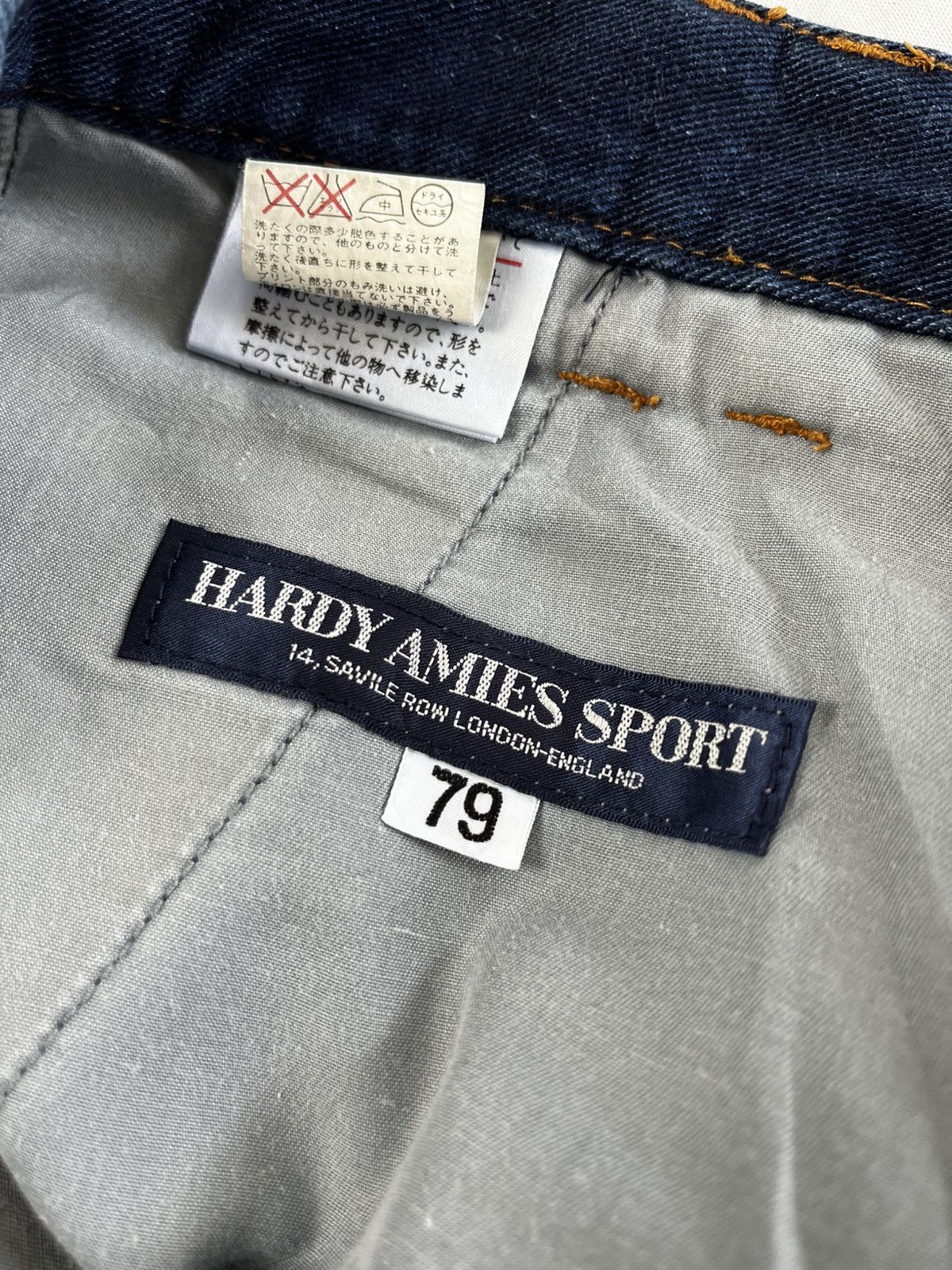 Hardy Amies Dark blue baggy jeans from hardy amies Size US 32 / EU 48 - 5 Thumbnail