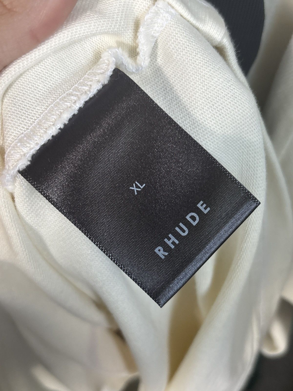 Rhude RHUDE | CHEVRON REPEAT GRAPHIC LOGO TEE Size US XS / EU 42 / 0 - 10 Thumbnail
